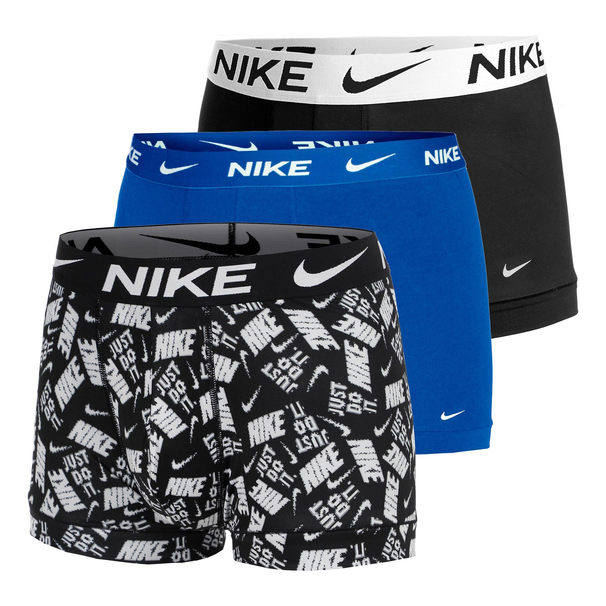 Nike Essential Micro Bokserki sportowe Opakowanie 3 szt. Mężczyźni - czarny, wielokolorowy
