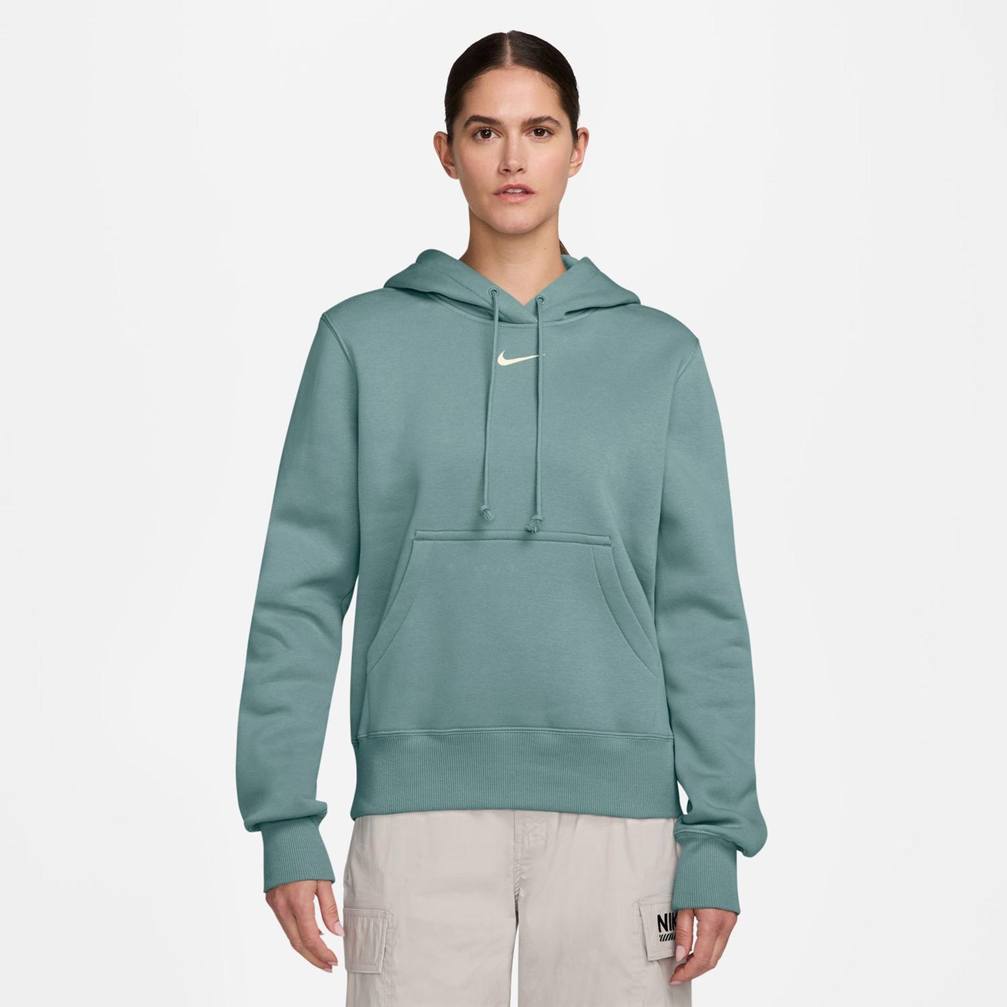 Nike Phoenix Fleece Bluza Kobiety-Szałwia