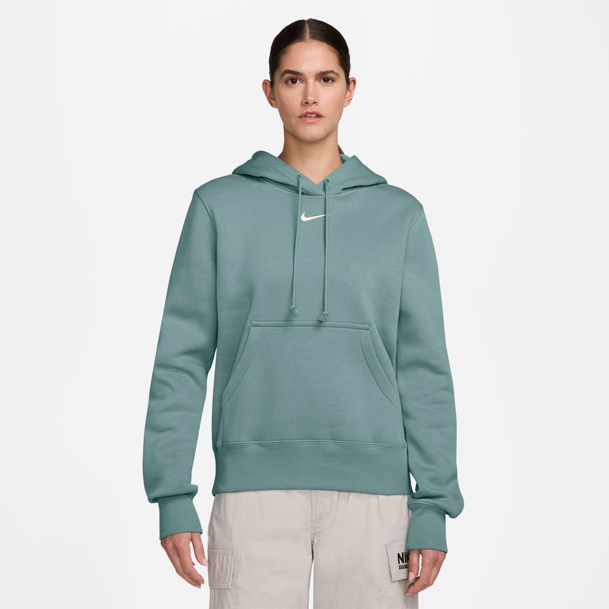Nike Phoenix Fleece Bluza Kobiety-Szałwia