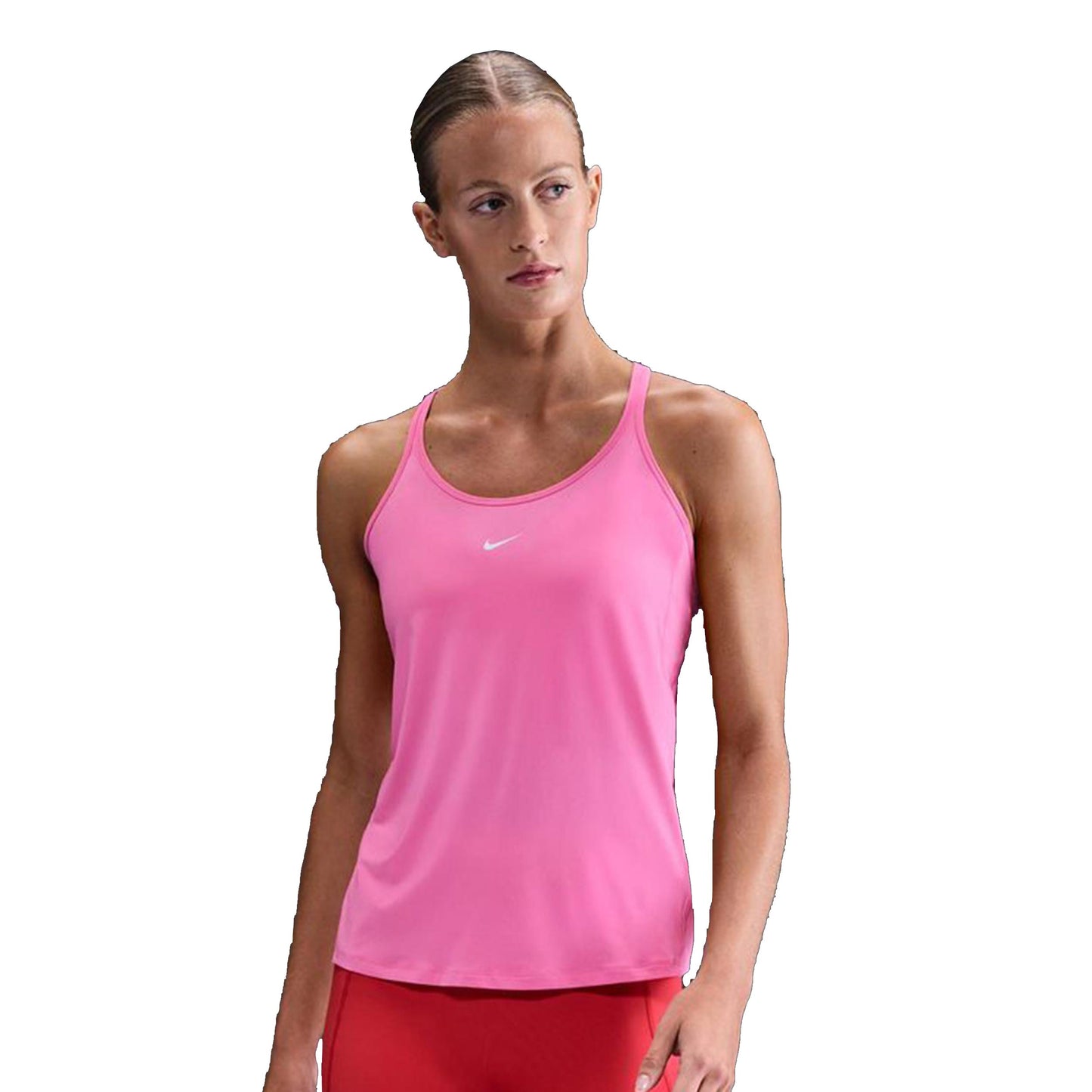 Nike One Classic Dri-Fit Strappy Tank Top Kobiety-Różowy