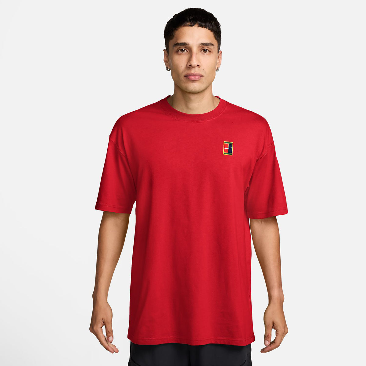 Nike Court M90 Oc Koszulka Mężczyźni-Czerwony