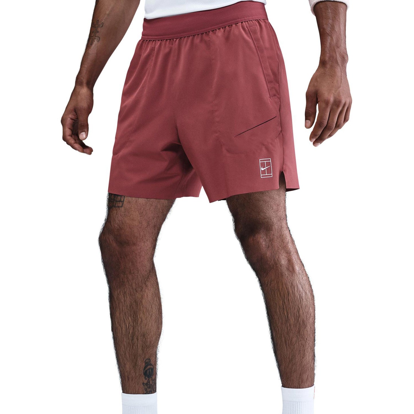 Nike Court Dri-Fit Advantage 6in Szorty Mężczyźni-Rdza