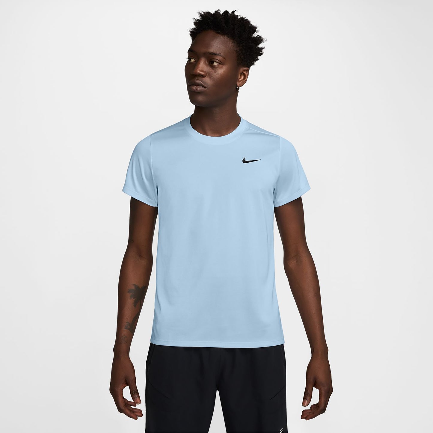 Nike Court Dry Victory Koszulka Mężczyźni-Jasnoniebieski