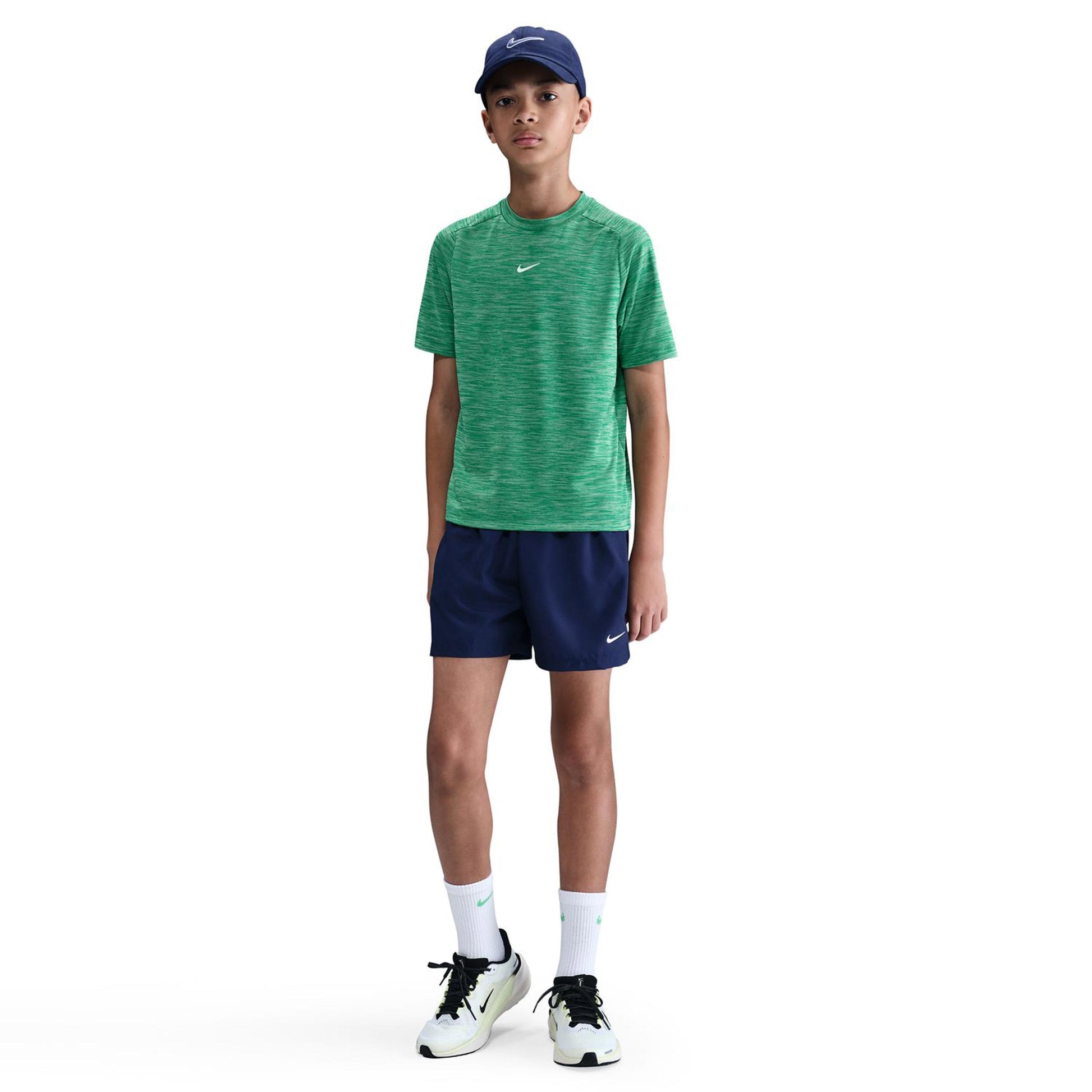 Nike Dri-Fit Heather Koszulka Dzieci-Jasnozielony