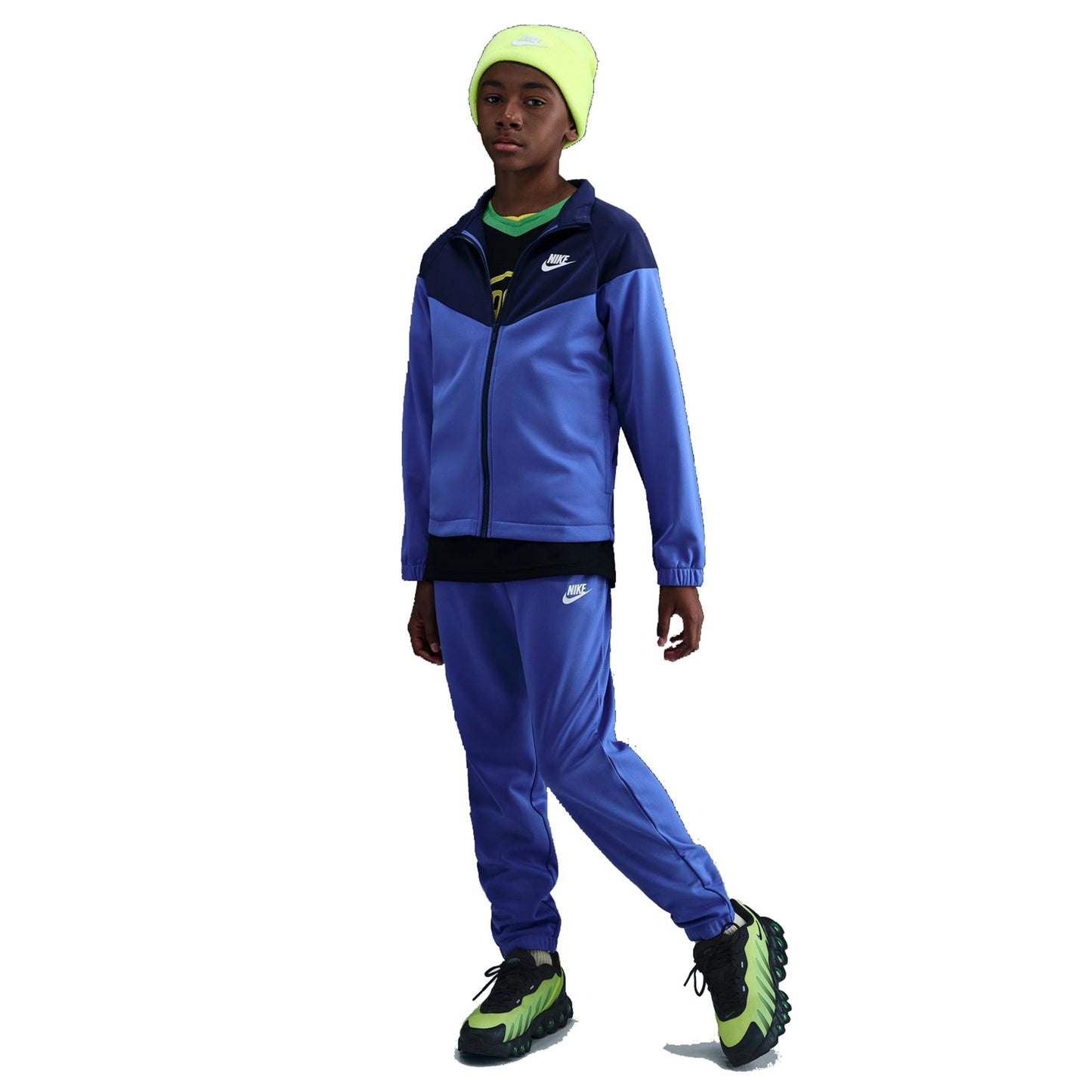 Nike Dri-Fit Full-Zip Dres Dzieci-Niebieski,Niebiesko-szary