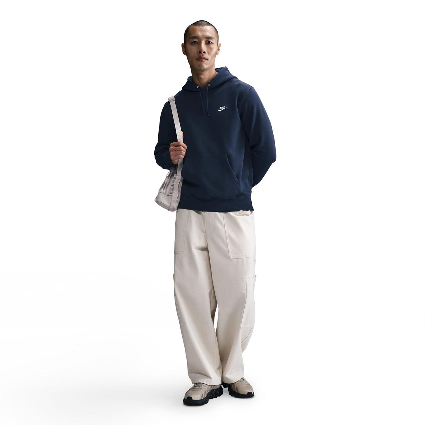 Nike Club Bluza Mężczyźni-Ciemnoniebieski