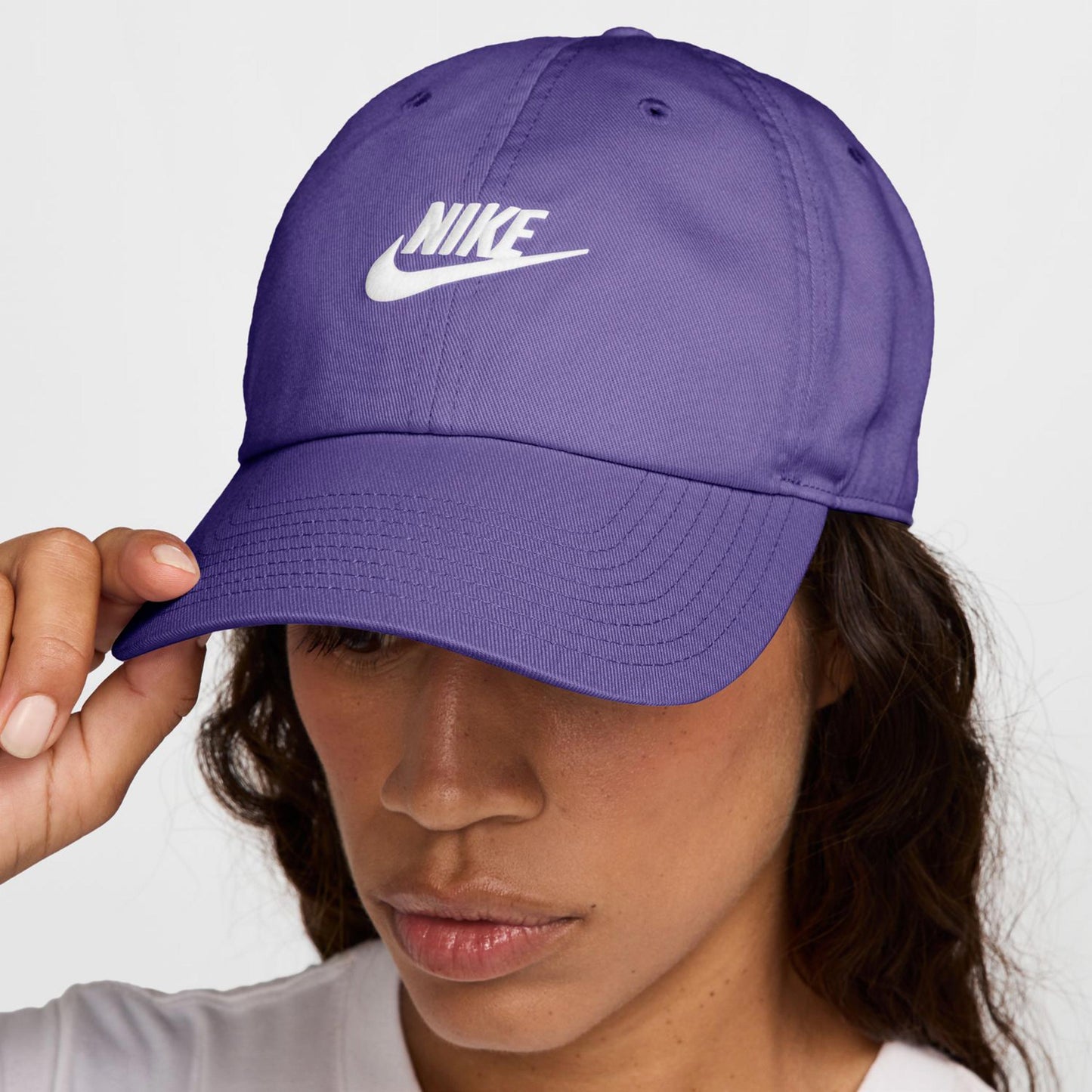 Nike Club Czapka-Fioletowy