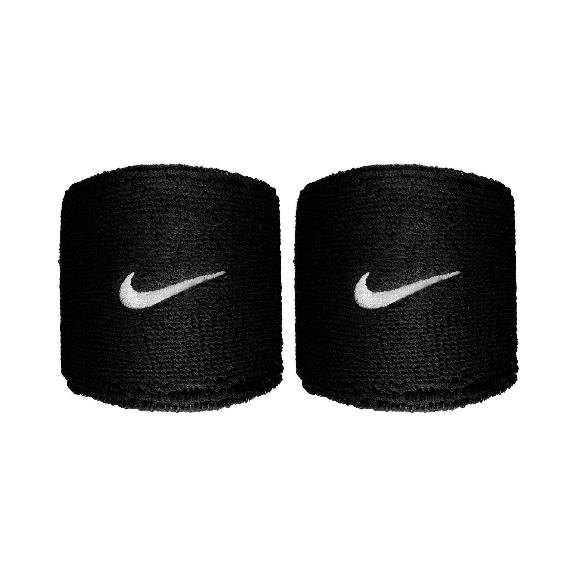 Nike Swoosh Classic Opaska przeciwpotna krótki - czarny, biały