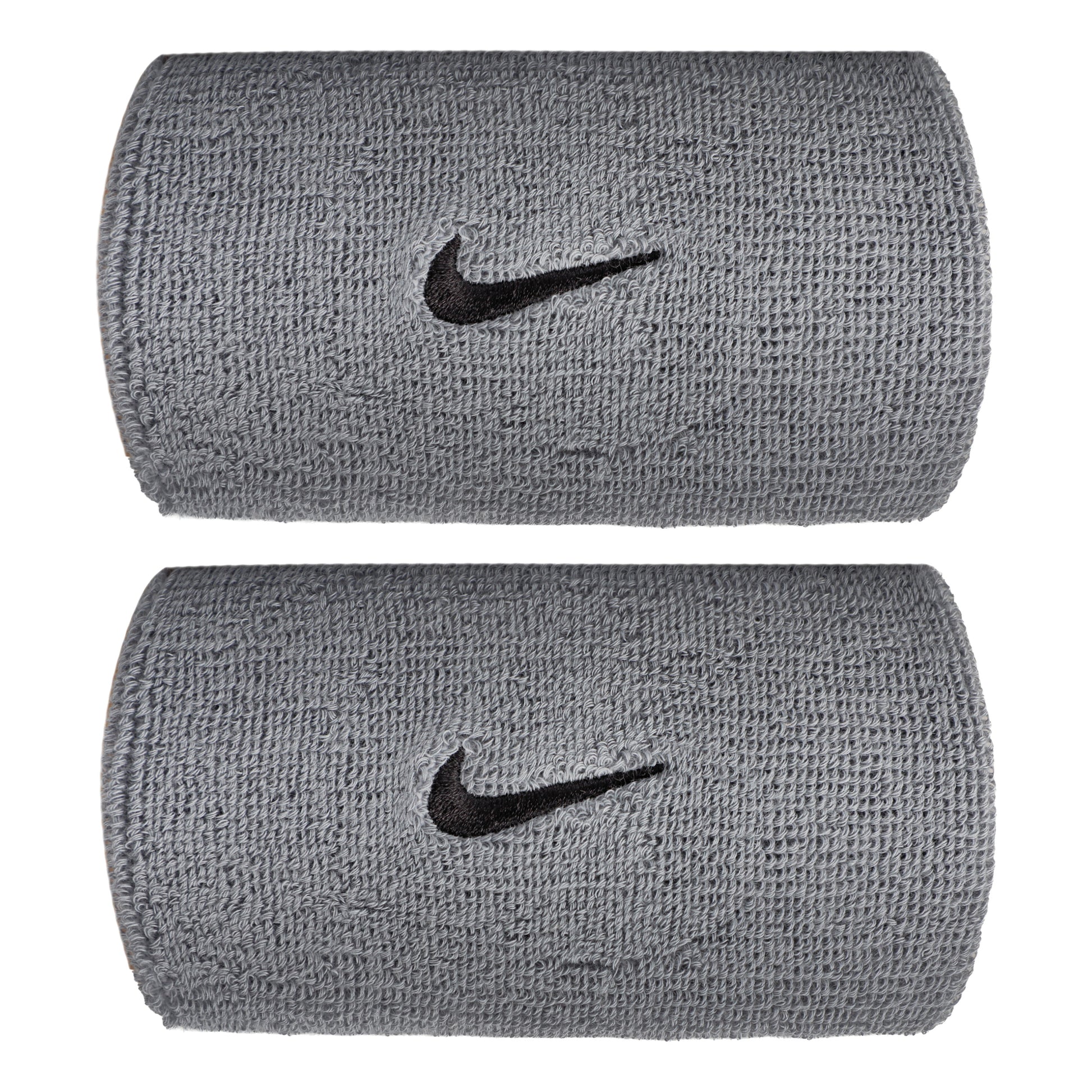 Nike Swoosh Classic Doublewide Opaska przeciwpotna długi - szary, czarny