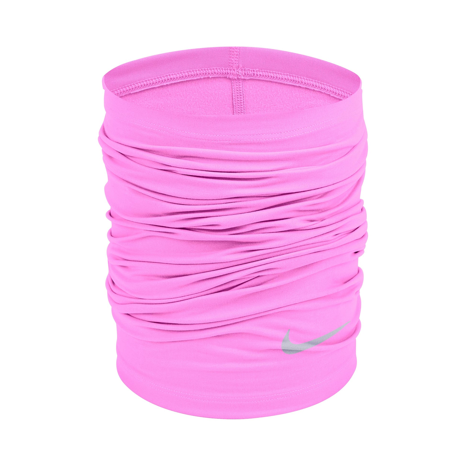 Nike Dri-Fit Wrap 2.0 Ocieplacz na szyję Unisex - róż, srebrny