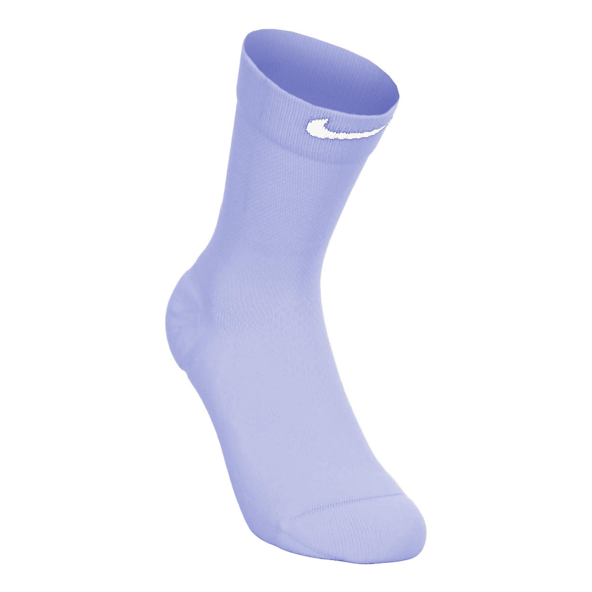 Nike Fast Midweight Crew Skarpety do biegania Unisex - niebiesko-szary, biały