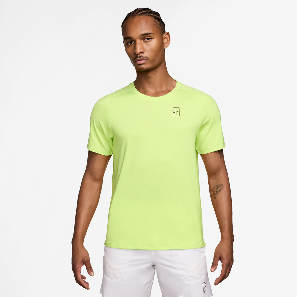 Nike Alcaraz Court Dri-FIT Advantage Koszulka Mężczyźni-cytrynowy żółty