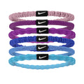 Flex Hair Tie Opaska do włosów Opakowanie 6 szt. Unisex - wielokolorowy, fioletowy