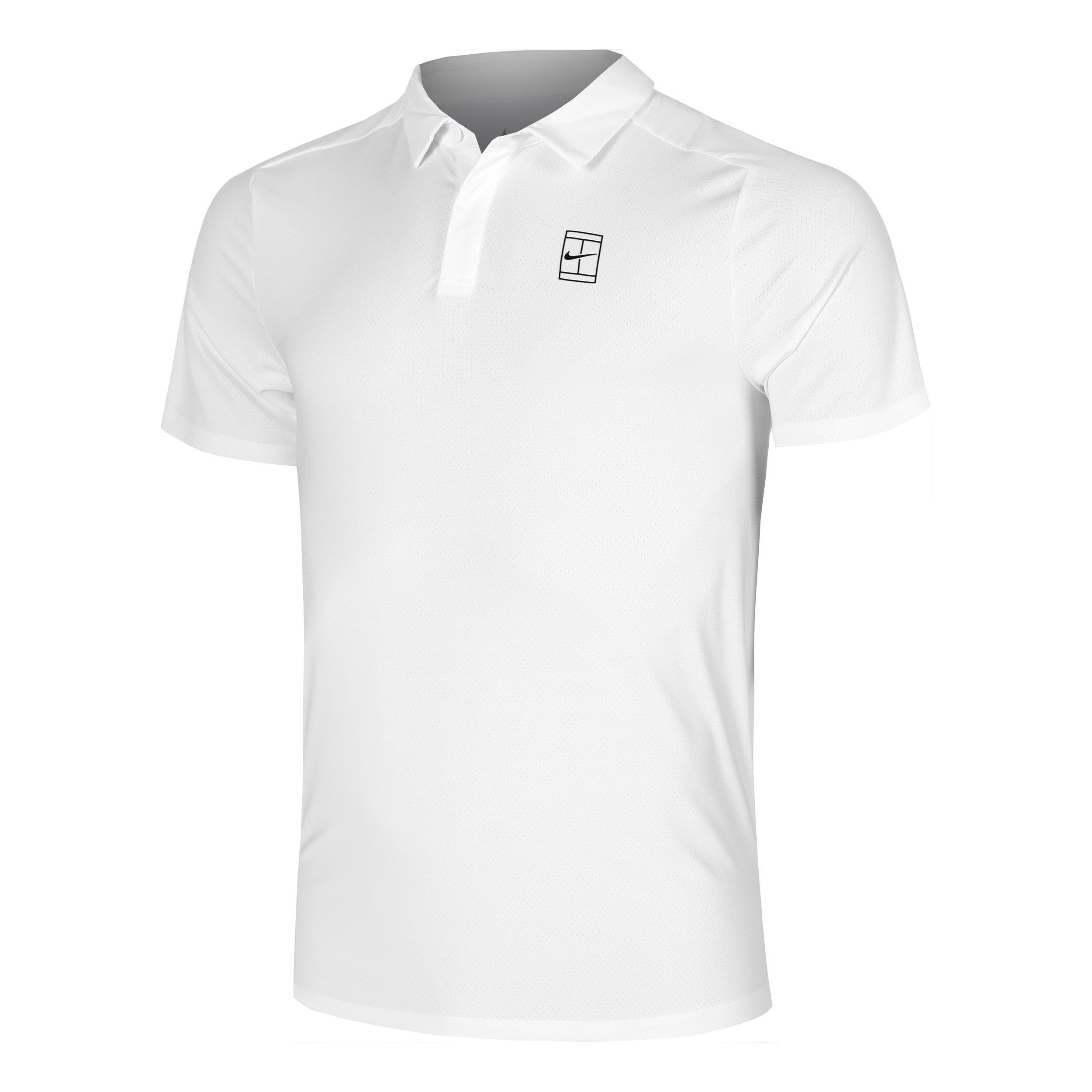 Nike Court Dri-Fit Advantage Polo Mężczyźni-Biały