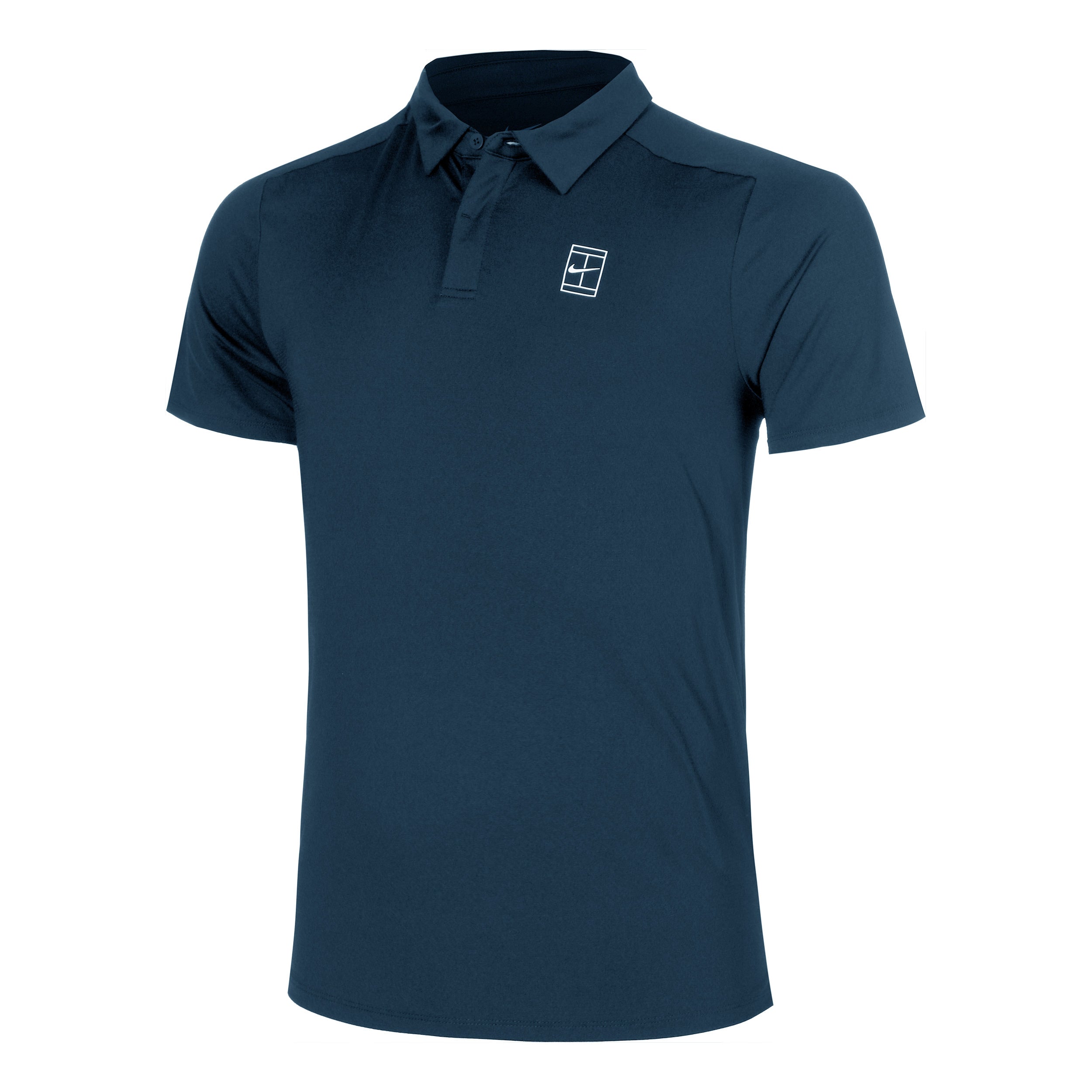 Nike Court Dri-Fit Advantage Polo Mężczyźni-Ciemnoniebieski,Biały