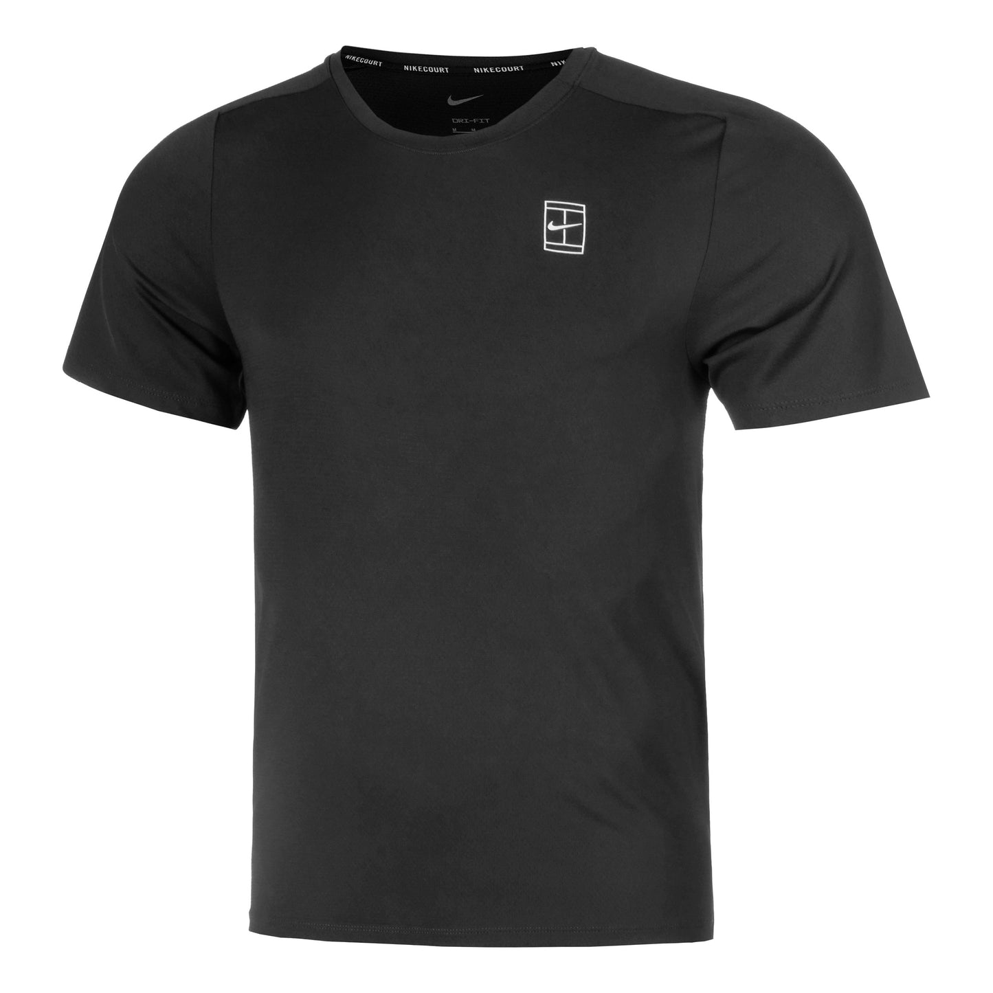Nike Court Dri-Fit Advantage Koszulka Mężczyźni-Czarny,Biały