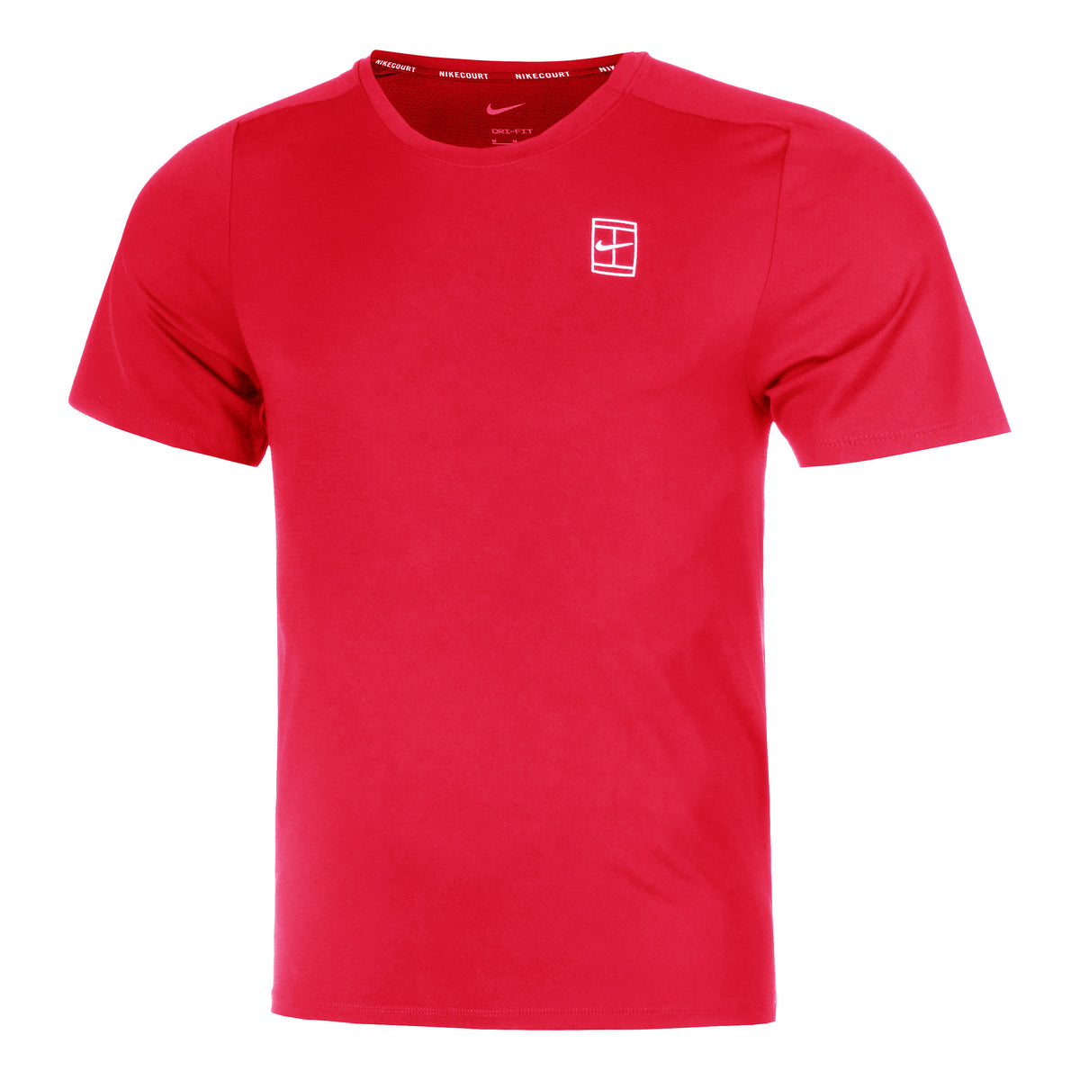 Nike Court Dri-Fit Advantage Koszulka Mężczyźni-Czerwony,Biały