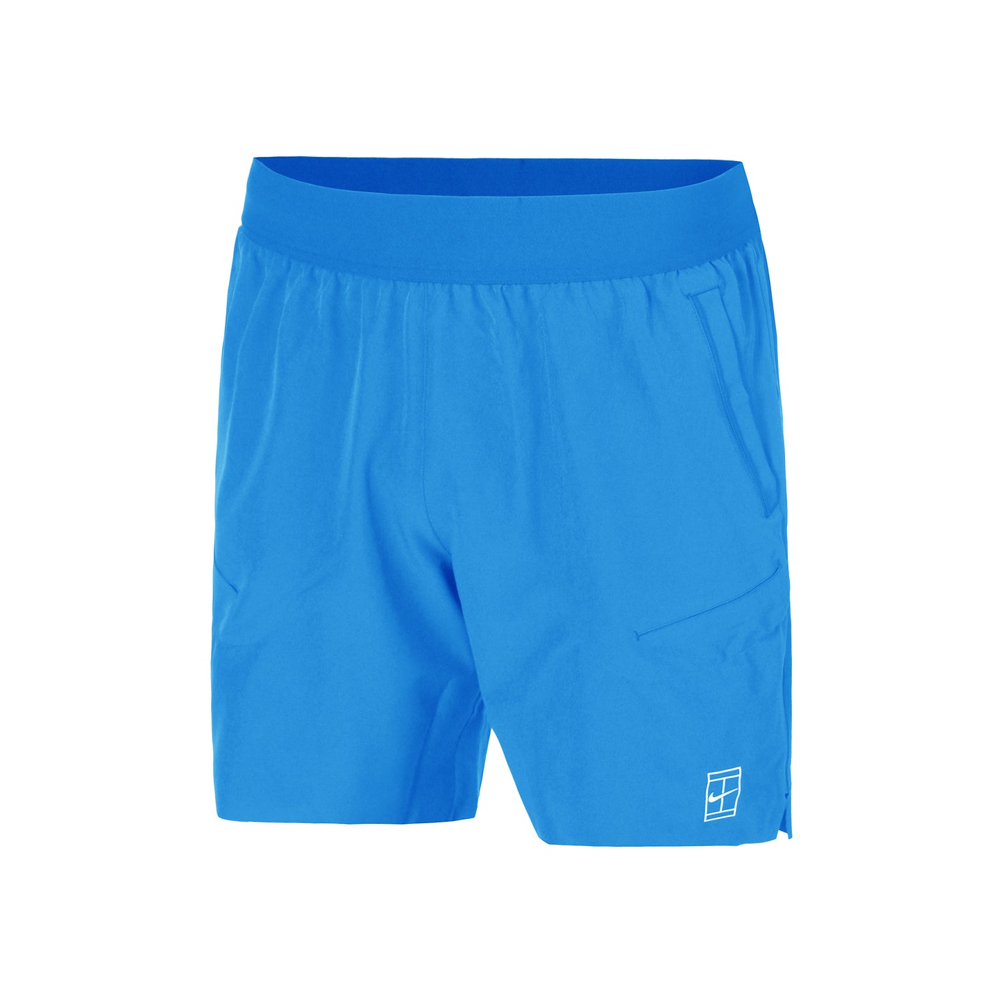 Nike Court Dri-Fit Advantage 6in Szorty Mężczyźni-Niebieski,Biały