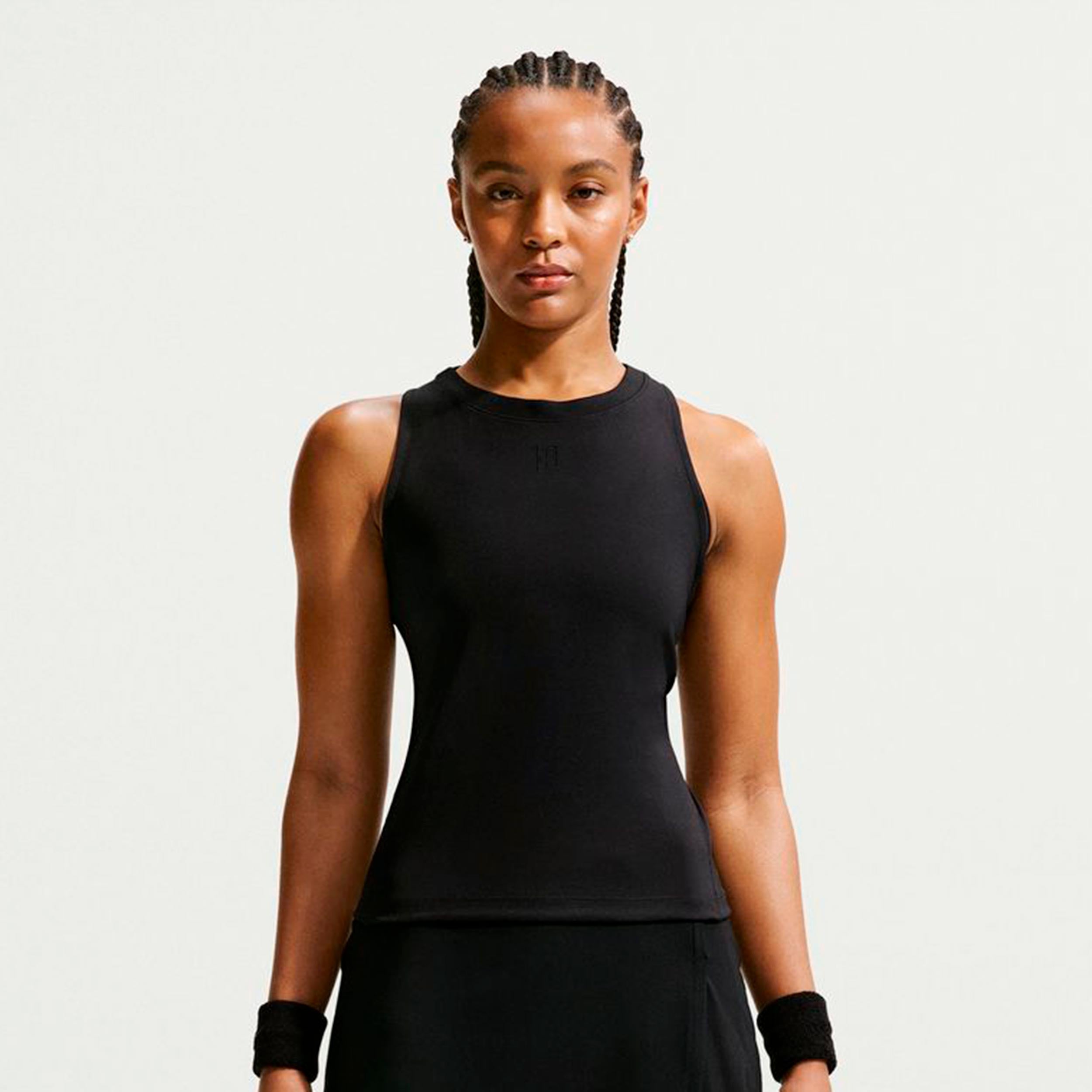 Nike Court Dri-Fit Advantage Tank Top Kobiety-Czarny,Czarny