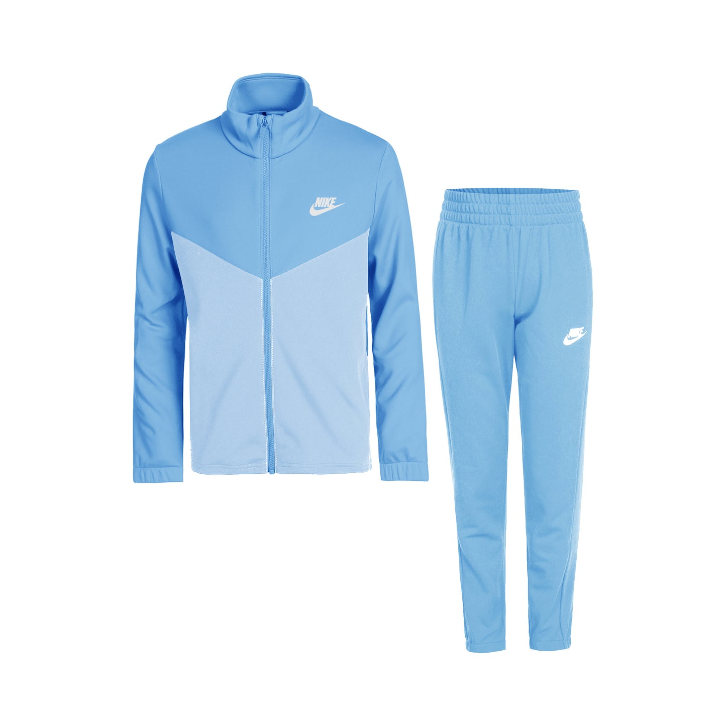 Nike Poly Fullzip Dres Dzieci-Jasnoniebieski