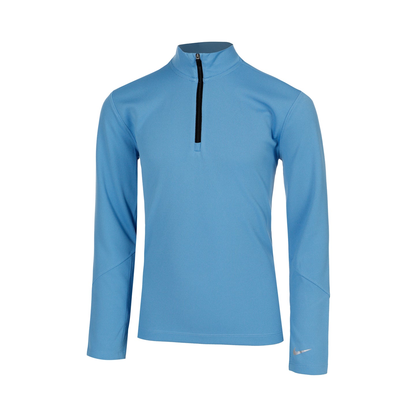 Nike Dri-Fit Długi Rękaw Chłopcy - niebieski, srebrny