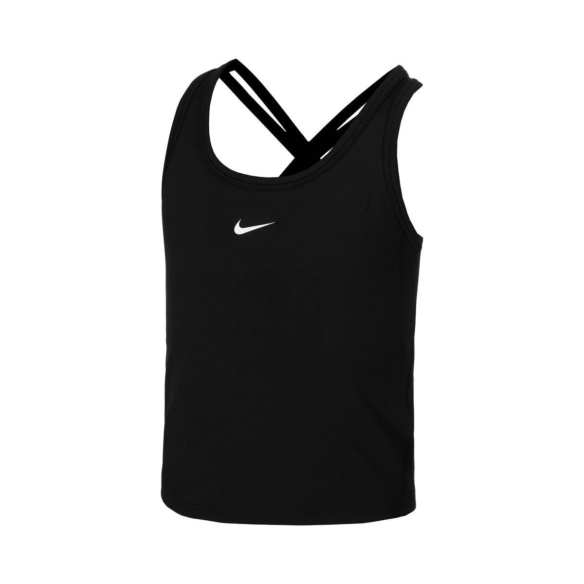 Nike Dri-Fit One Tank Top Dziewczynki-Czarny,Biały