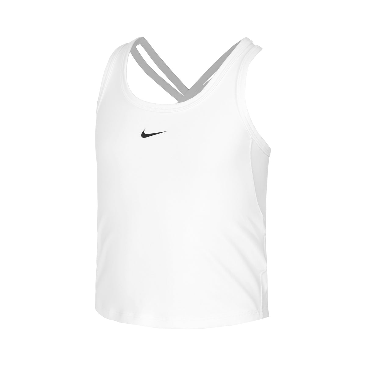 Nike Dri-FIT One Tank top Dziewczynki - biały, czarny