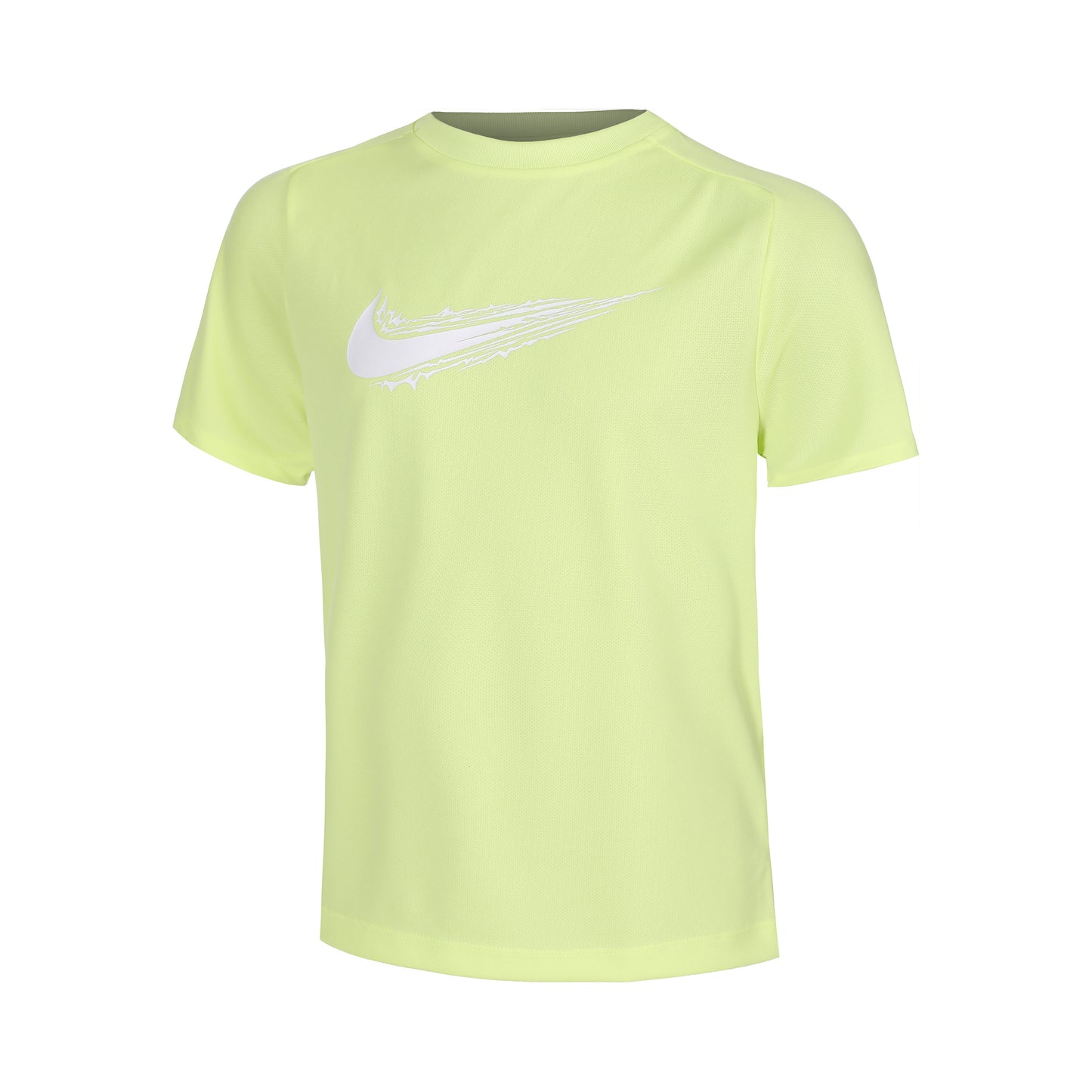 Nike Dri-FIT Multi Koszulka Dzieci - cytrynowy żółty, biały