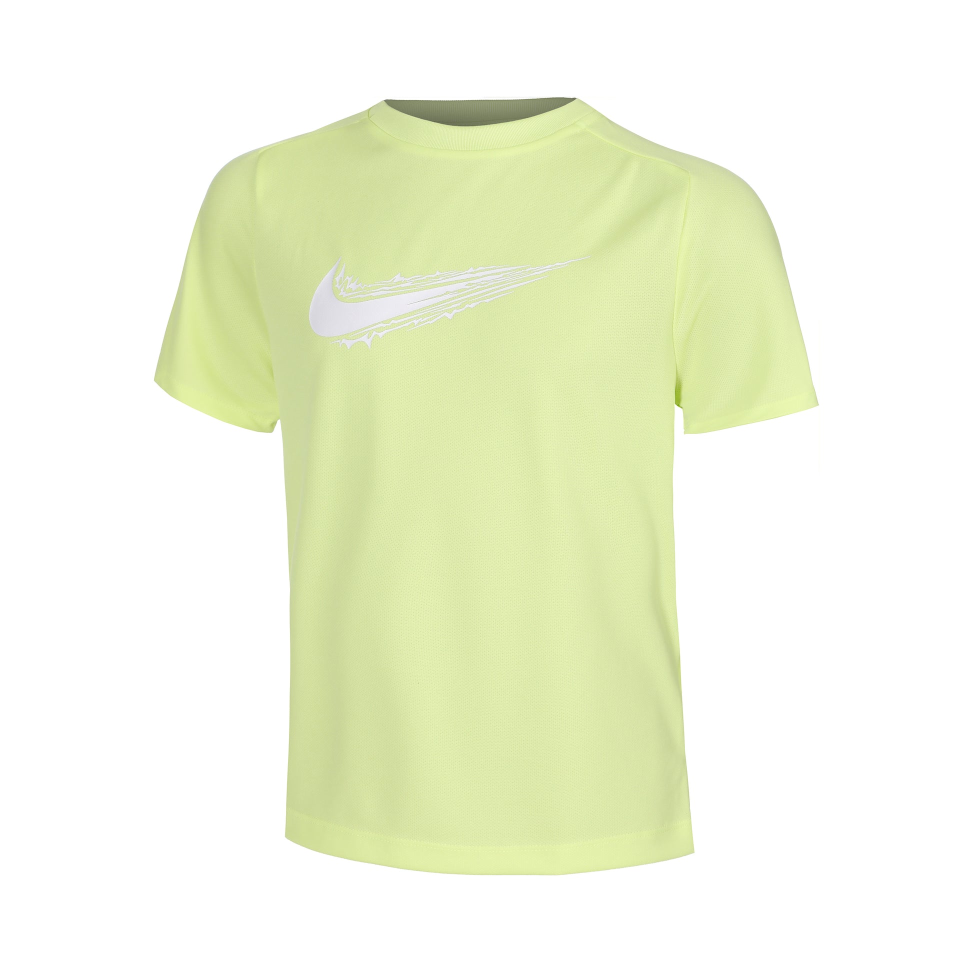 Nike Dri-FIT Multi Koszulka Dzieci - cytrynowy żółty, biały