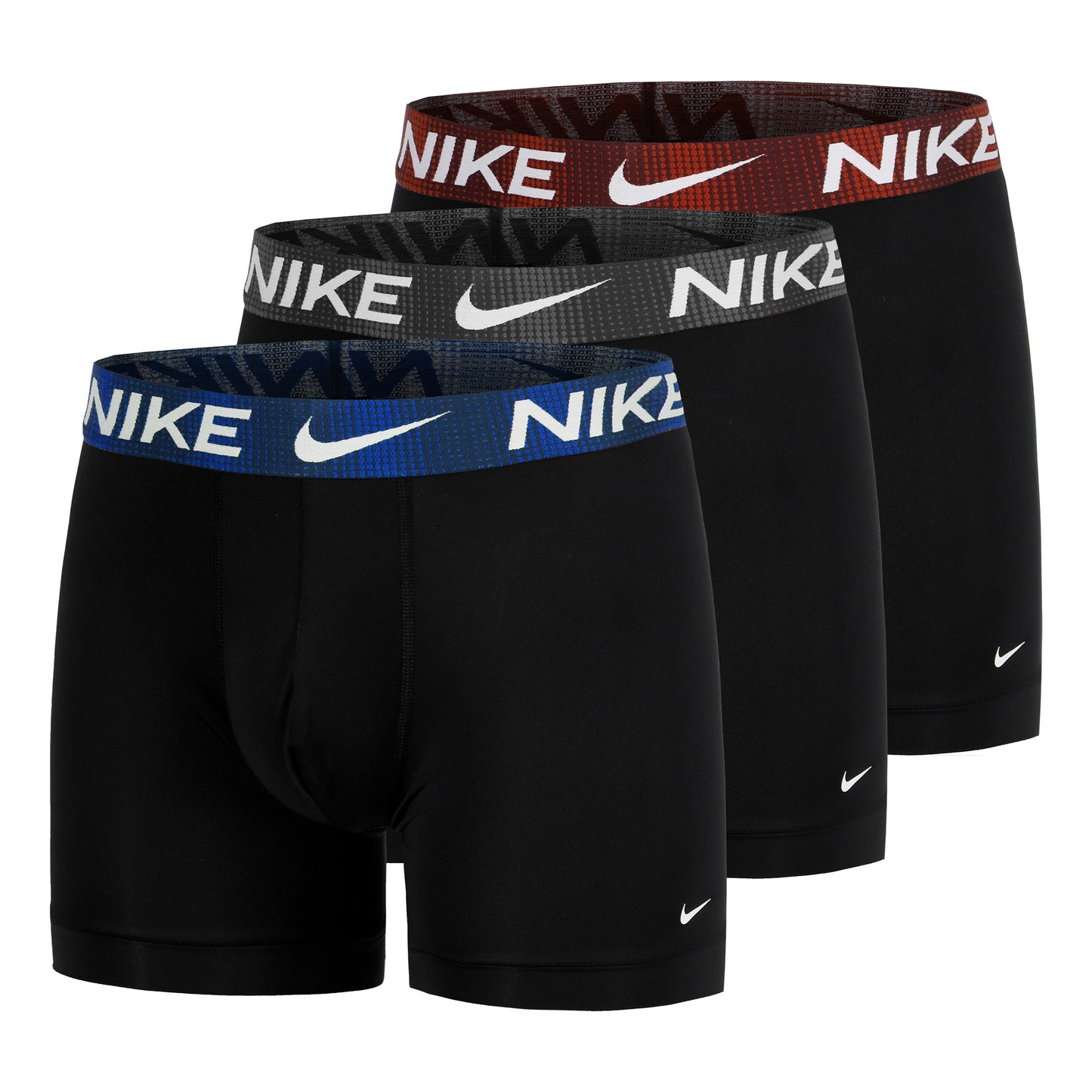 Nike Essential Micro Bokserki sportowe Opakowanie 3 szt. Mężczyźni - czarny, oliwka