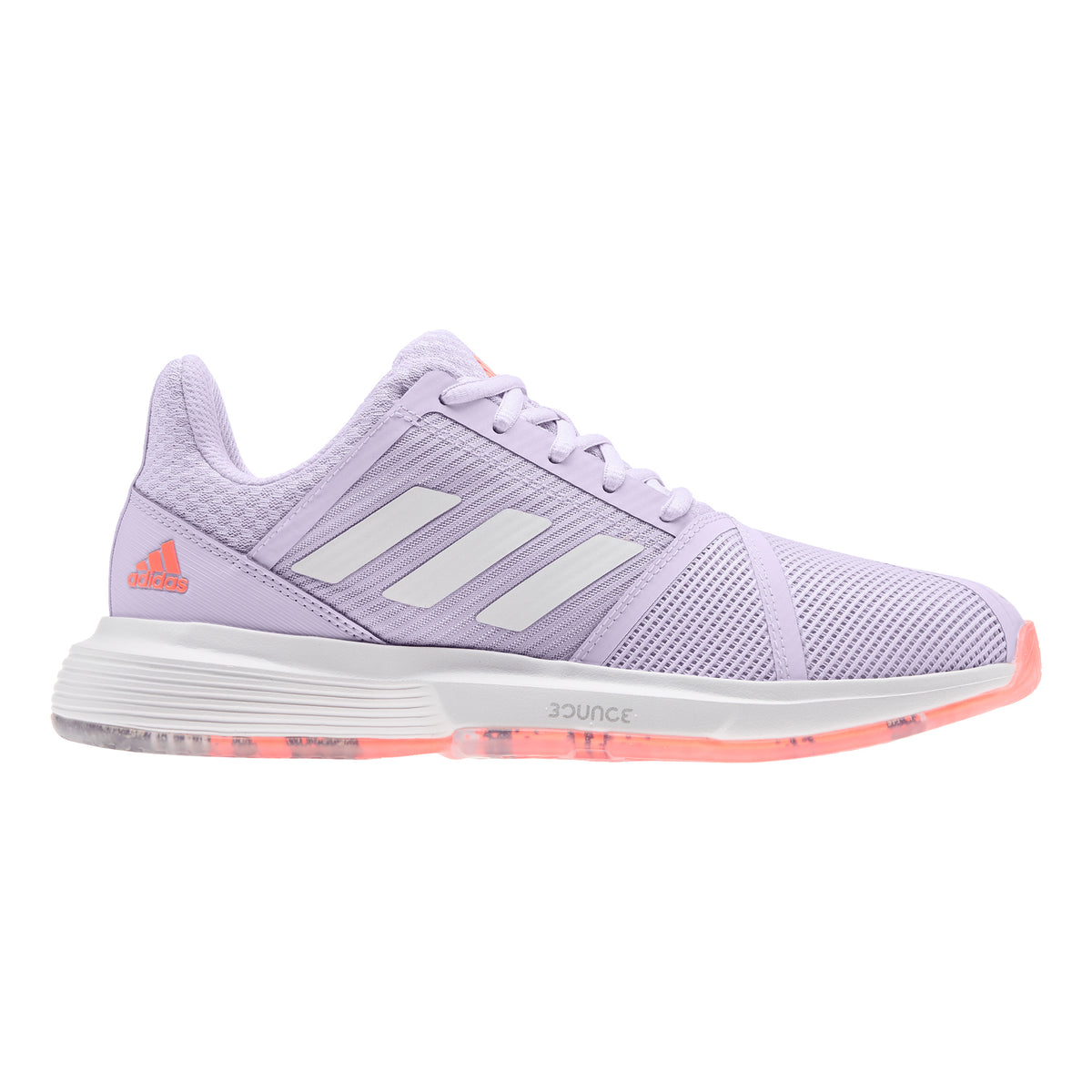 adidas Court Jam Bounce buty do tenisa allcourt Kobiety - liliowy, biały