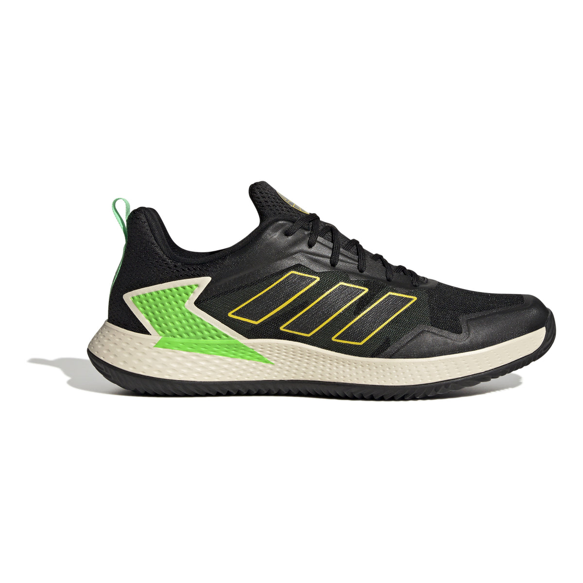 adidas Defiant Speed buty do tenisa ziemnego Mężczyźni - czarny, neonowy zielony