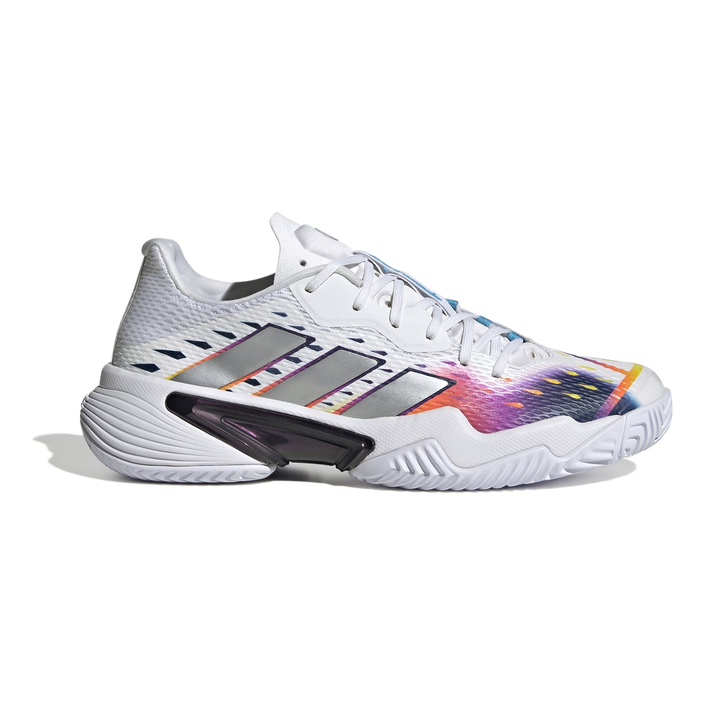 adidas Barricade buty do tenisa allcourt Kobiety - biały, srebrny