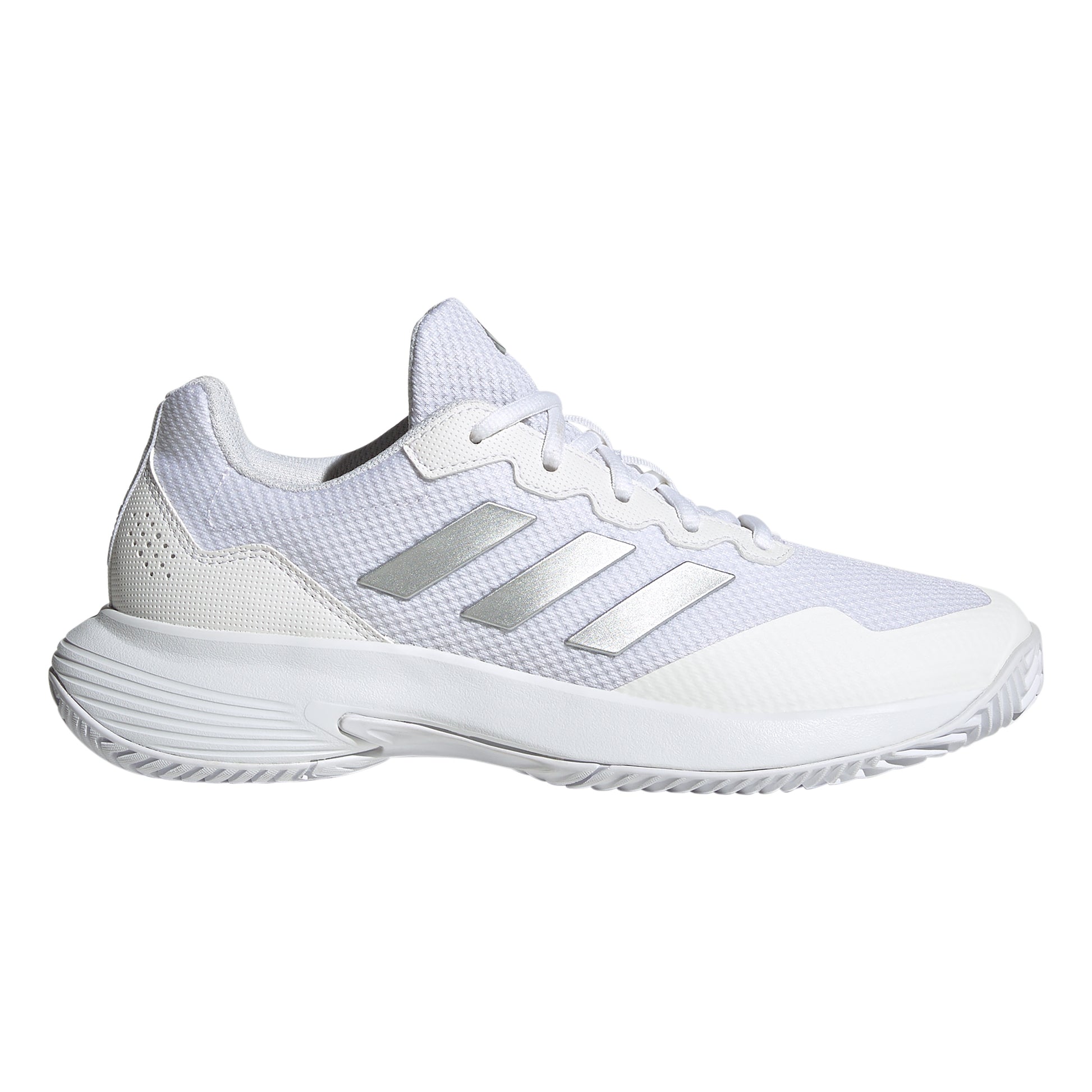adidas Gamecourt 2 buty do tenisa allcourt Kobiety - biały, srebrny