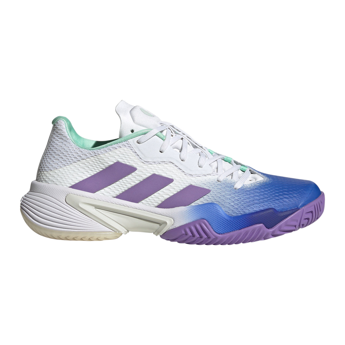 adidas Barricade buty do tenisa allcourt Kobiety - biały, niebieski