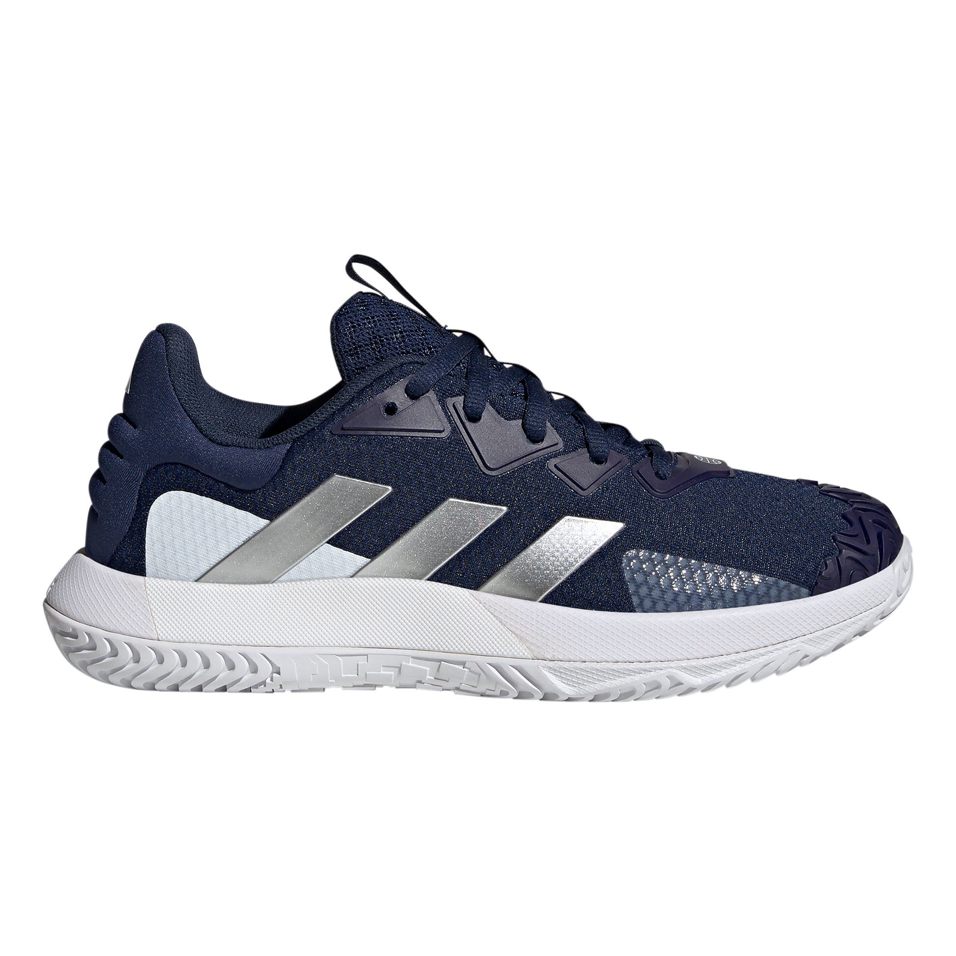 adidas SoleMatch Control buty do tenisa allcourt Mężczyźni - ciemnoniebieski, srebrny