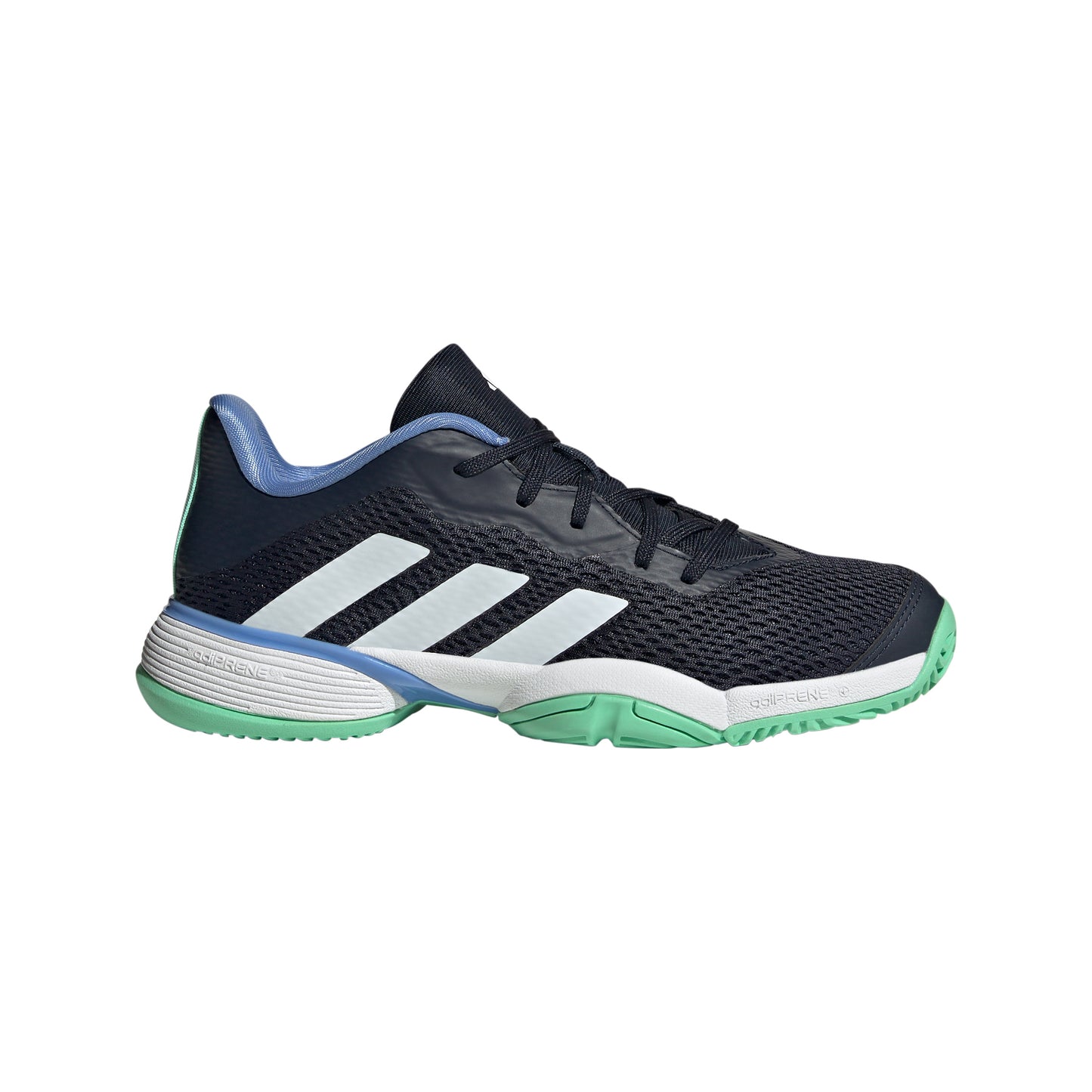 adidas Barricade buty do tenisa allcourt Dzieci - ciemnoniebieski, biały