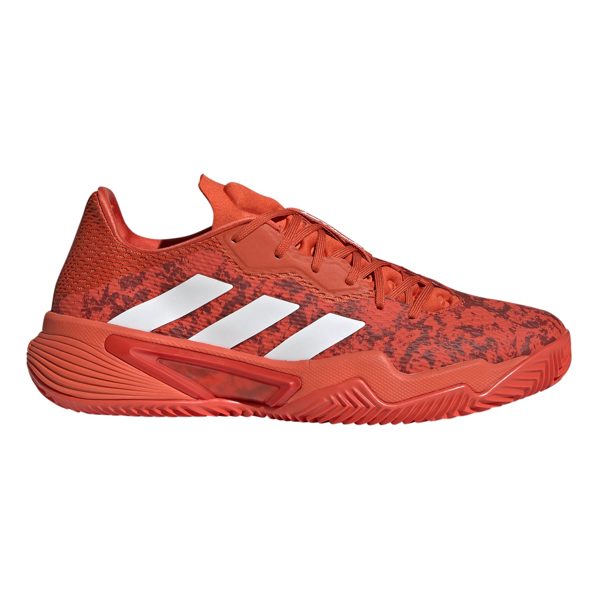 adidas Barricade buty do tenisa ziemnego Mężczyźni - pomarańczowy, biały