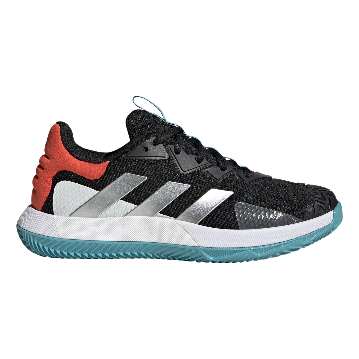 adidas SoleMatch Control buty do tenisa ziemnego Mężczyźni - czarny, pomarańczowy