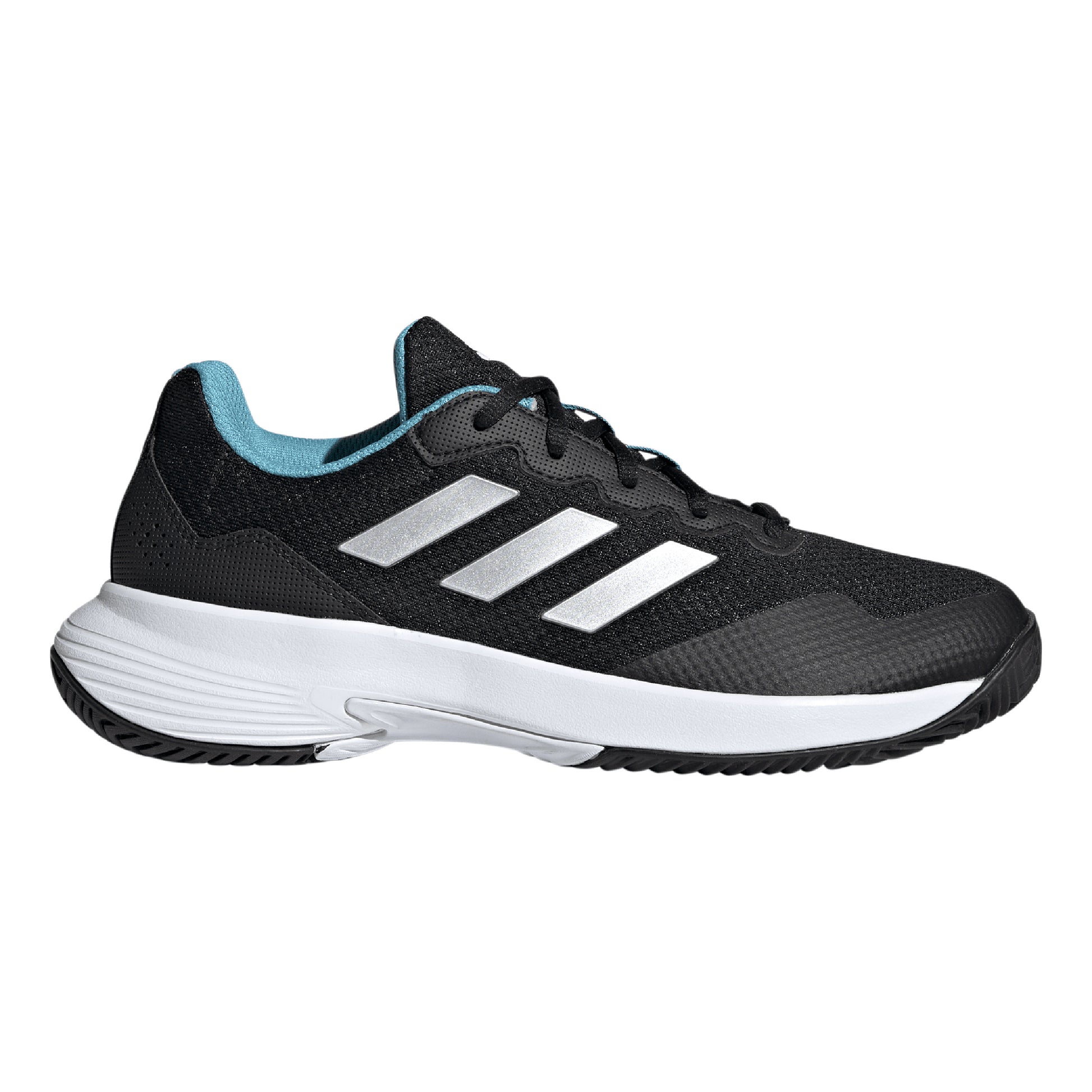 adidas Gamecourt 2 buty do tenisa allcourt Kobiety - czarny, srebrny