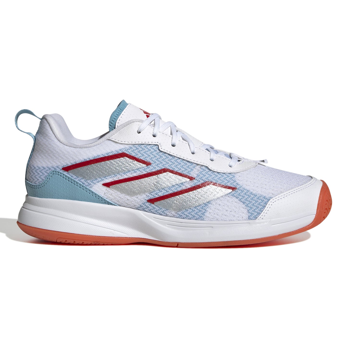 adidas Avaflash buty do tenisa allcourt Kobiety - biały, jasnoniebieski