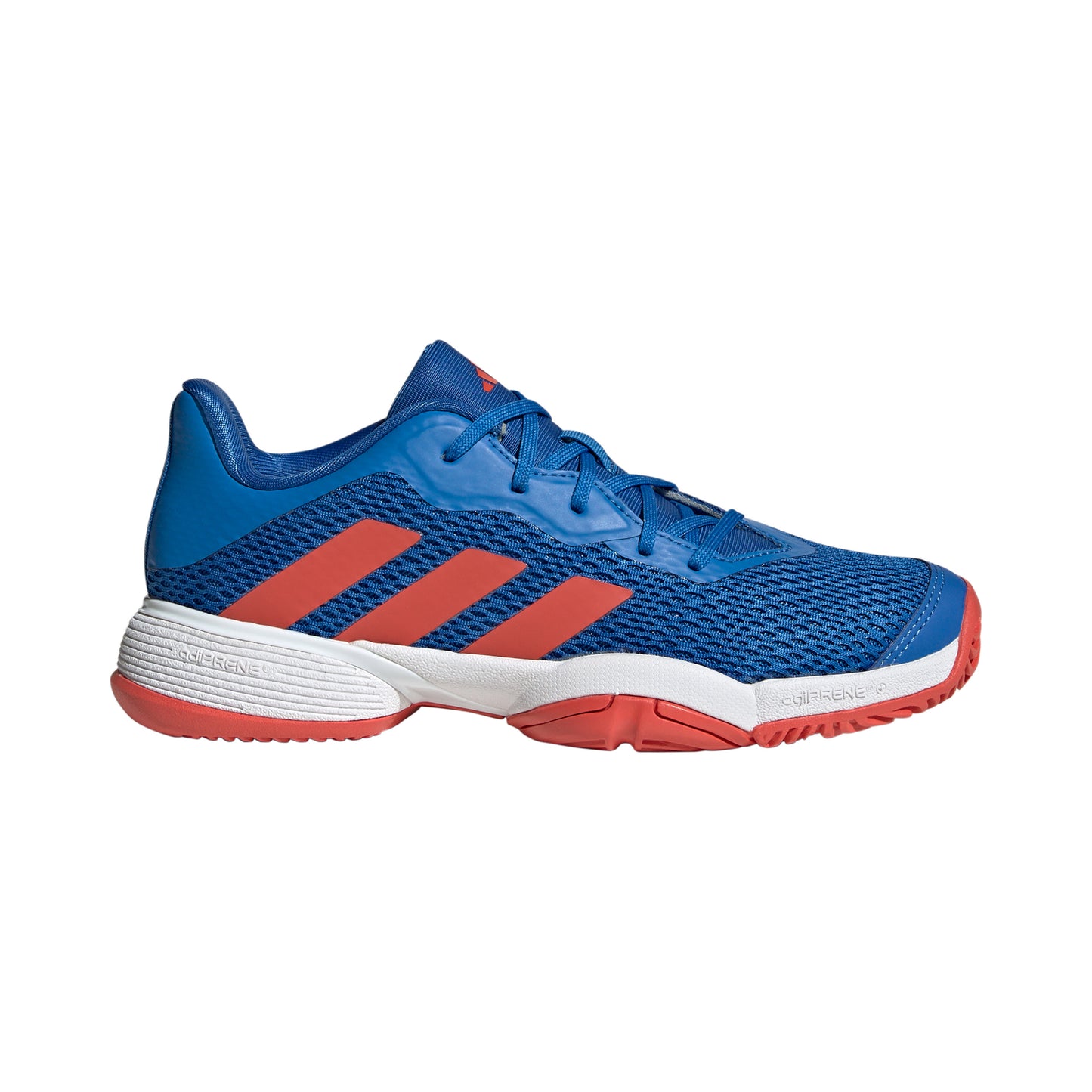 adidas Barricade buty do tenisa allcourt Dzieci - niebieski, czerwony