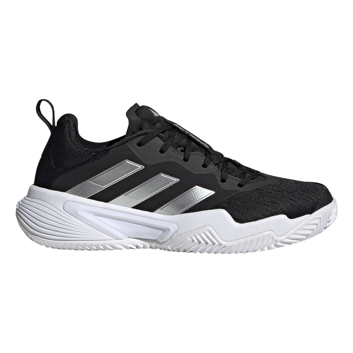 adidas Barricade buty do tenisa ziemnego Kobiety - czarny, srebrny