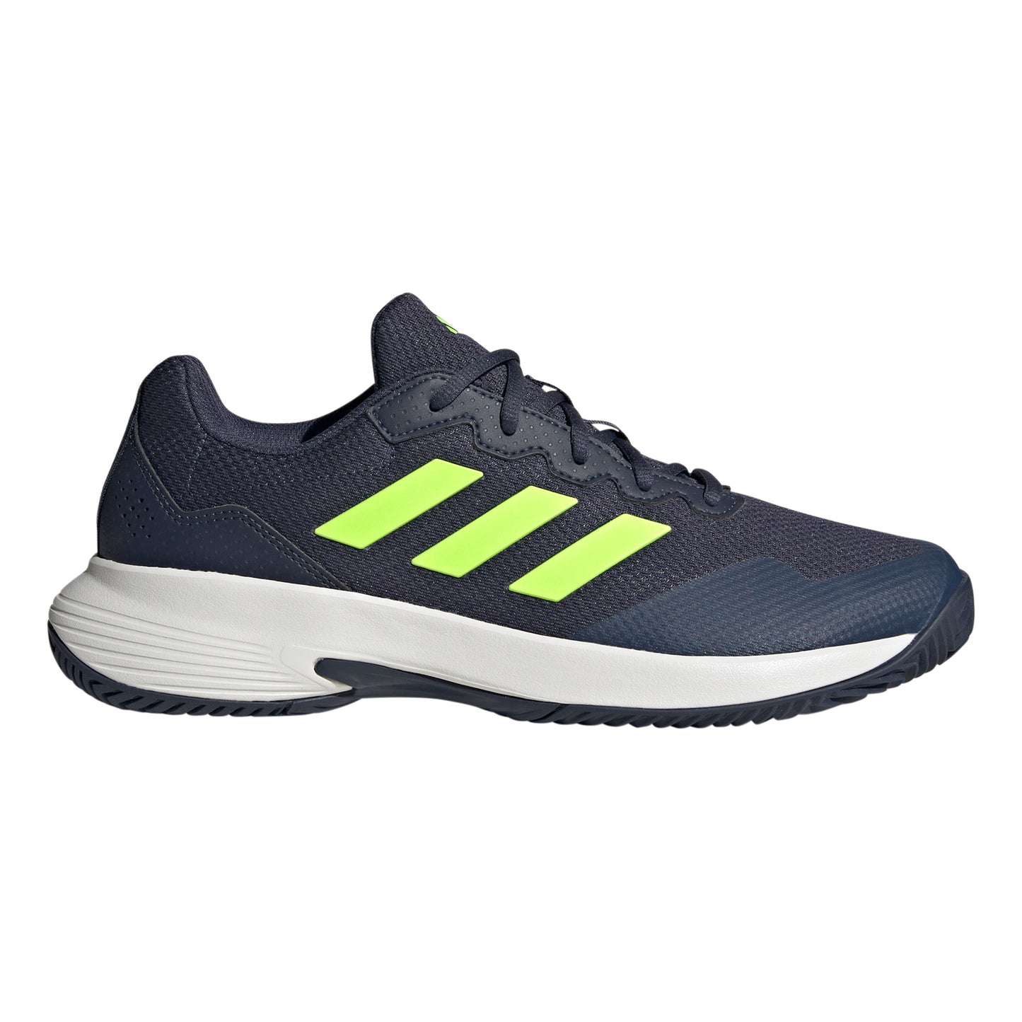 adidas Gamecourt 2 buty do tenisa allcourt Mężczyźni - ciemnoniebieski, neonowy zielony