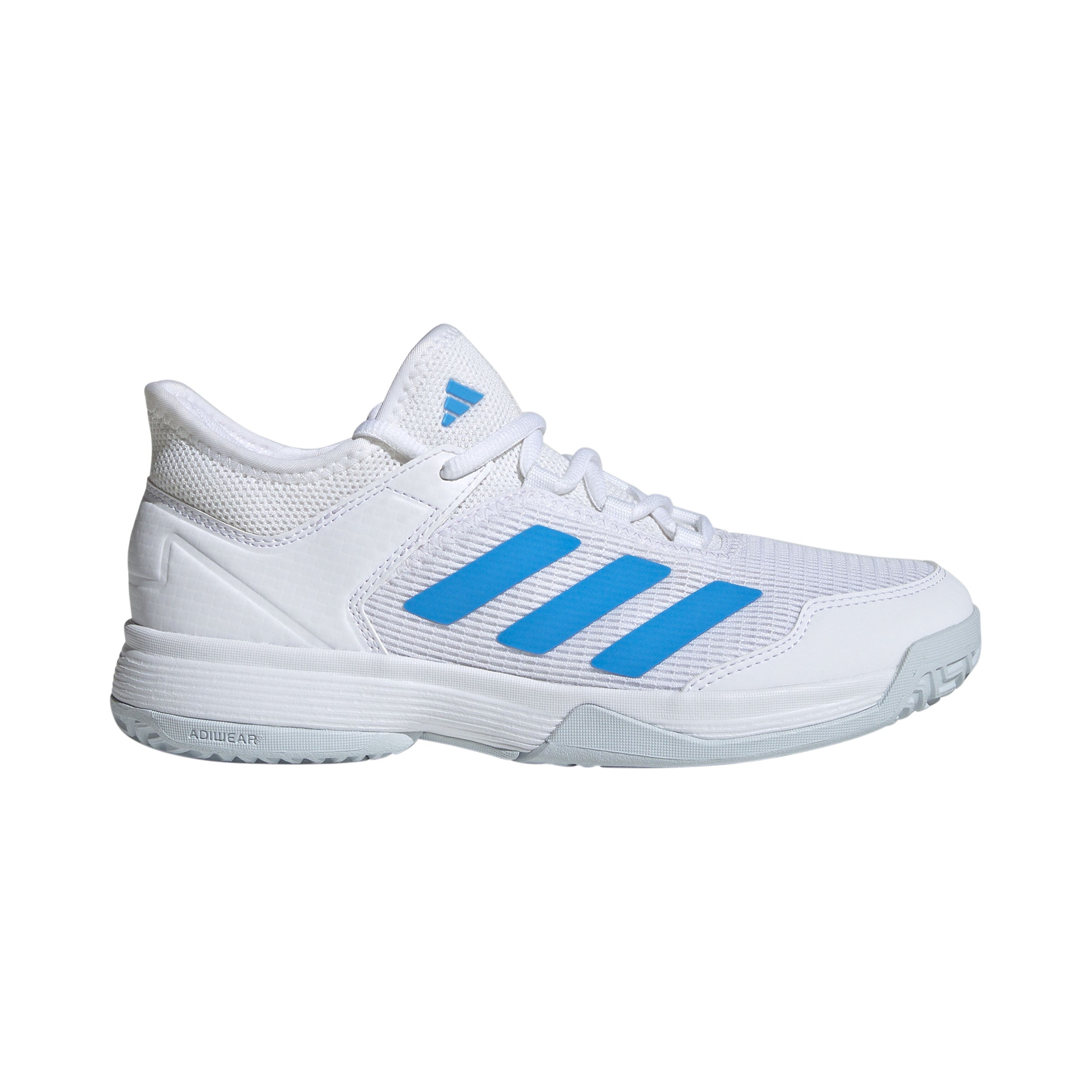 adidas Ubersonic 4 buty do tenisa allcourt Dzieci - biały, jasnoniebieski