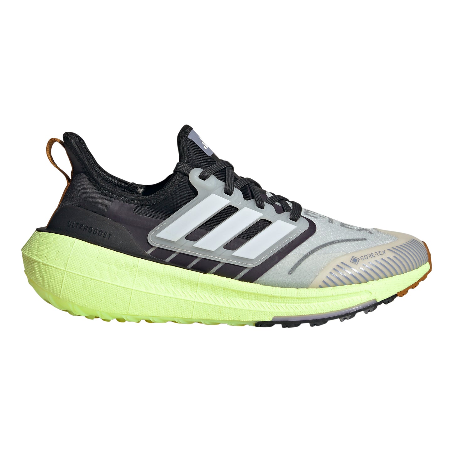 adidas Ultra Boost 23 GTX But neutralny Mężczyźni - ciemnoszary, jasnoszary