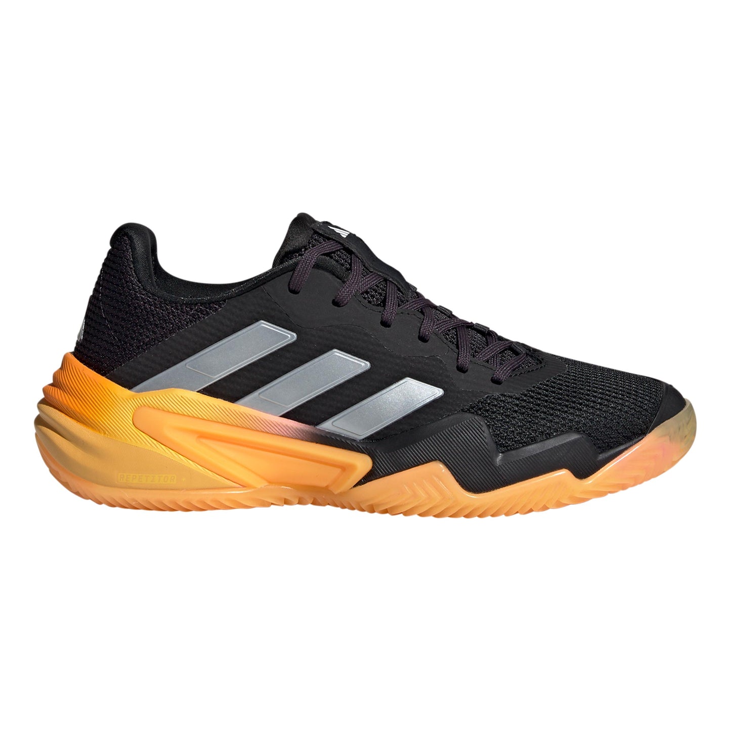 adidas Barricade 13 buty do tenisa ziemnego Kobiety - czarny, pomarańczowy