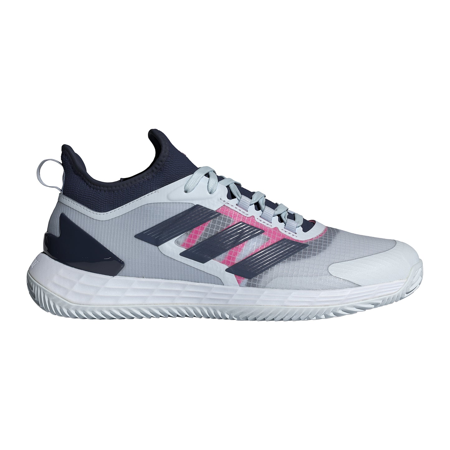 adidas adizero Ubersonic 4.1 buty do tenisa ziemnego Mężczyźni - jasnoszary, ciemnoniebieski