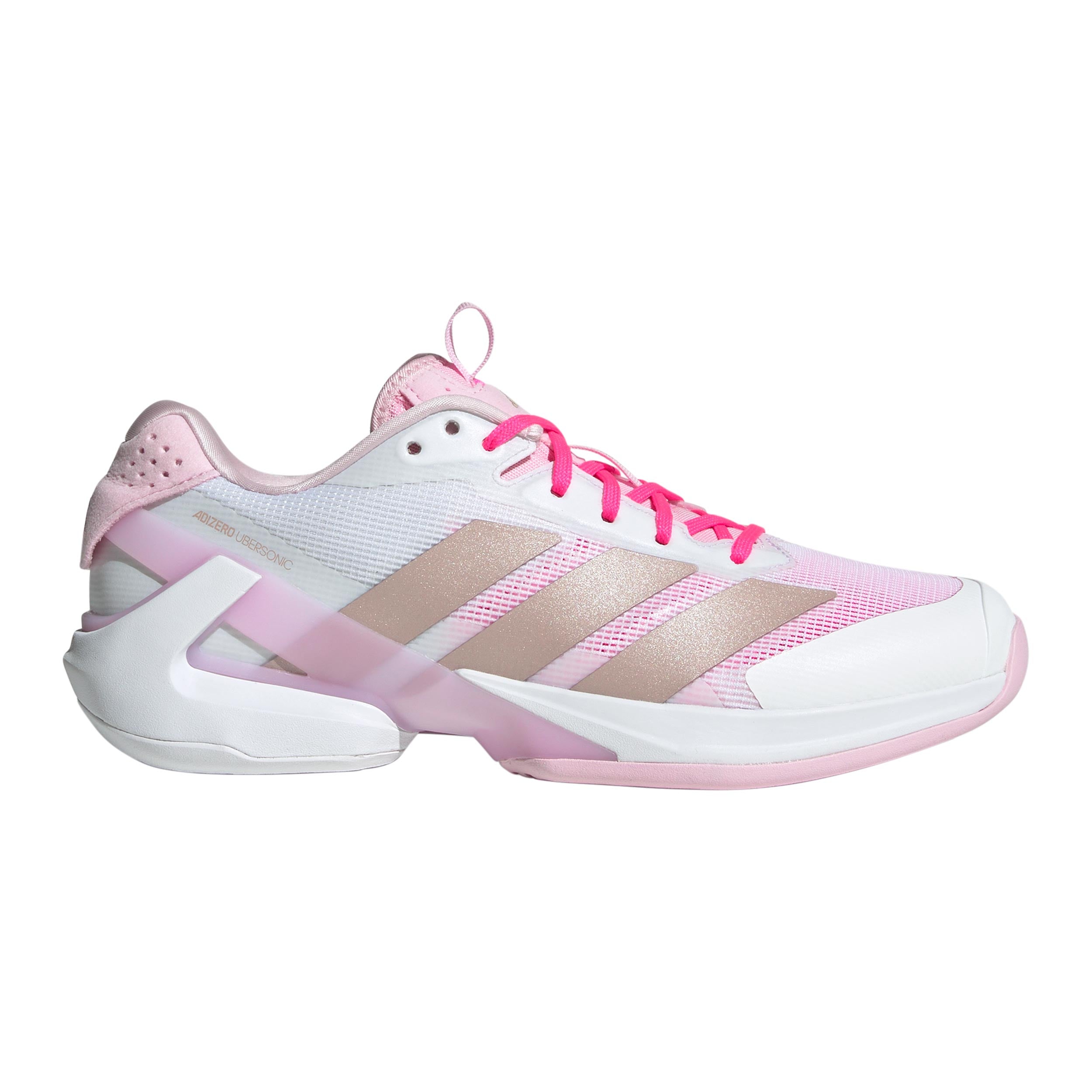 adidas adizero Ubersonic 5 buty do tenisa allcourt Kobiety - biały, beż