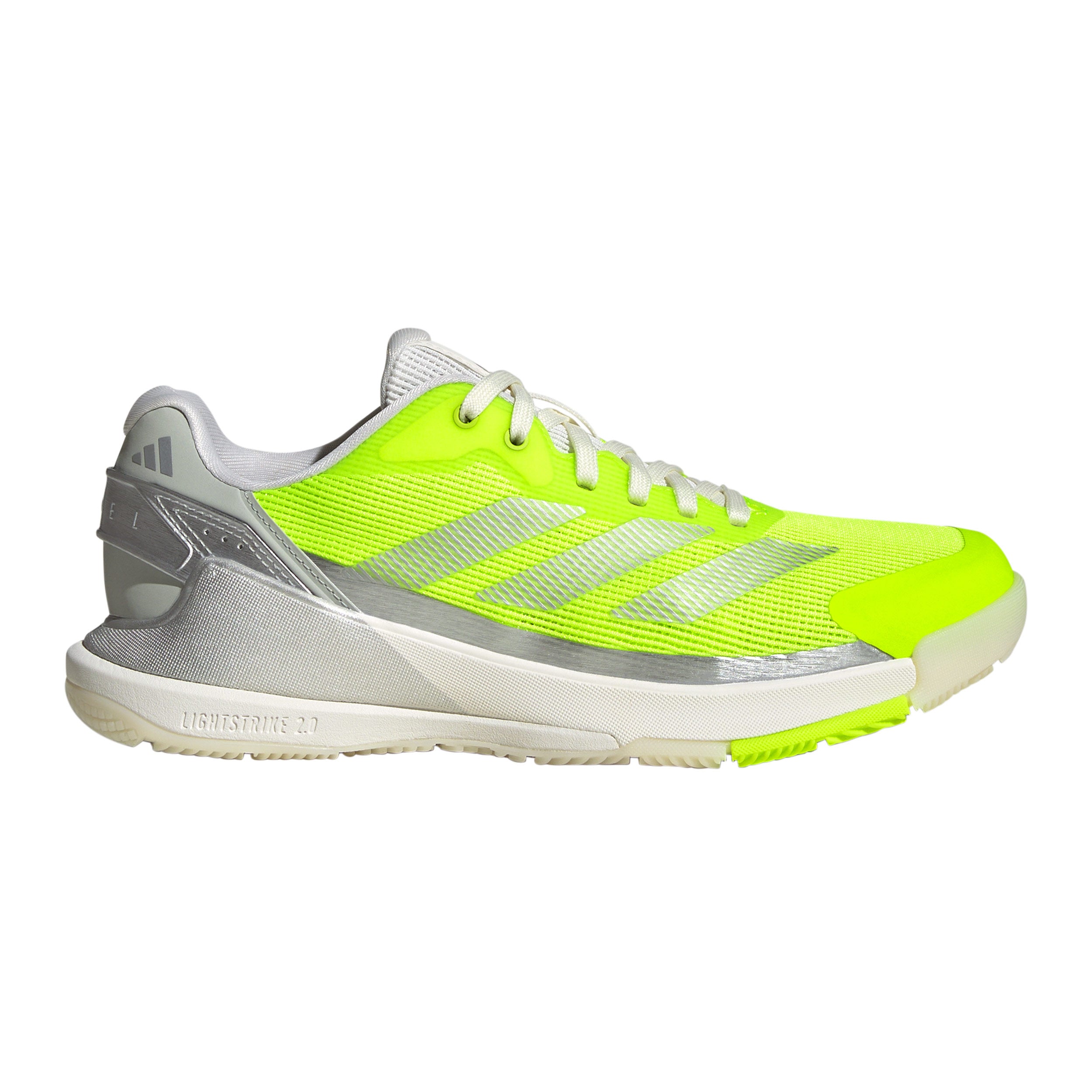 adidas Crazyquick LS But do padla Kobiety - neonowy żółty, srebrny